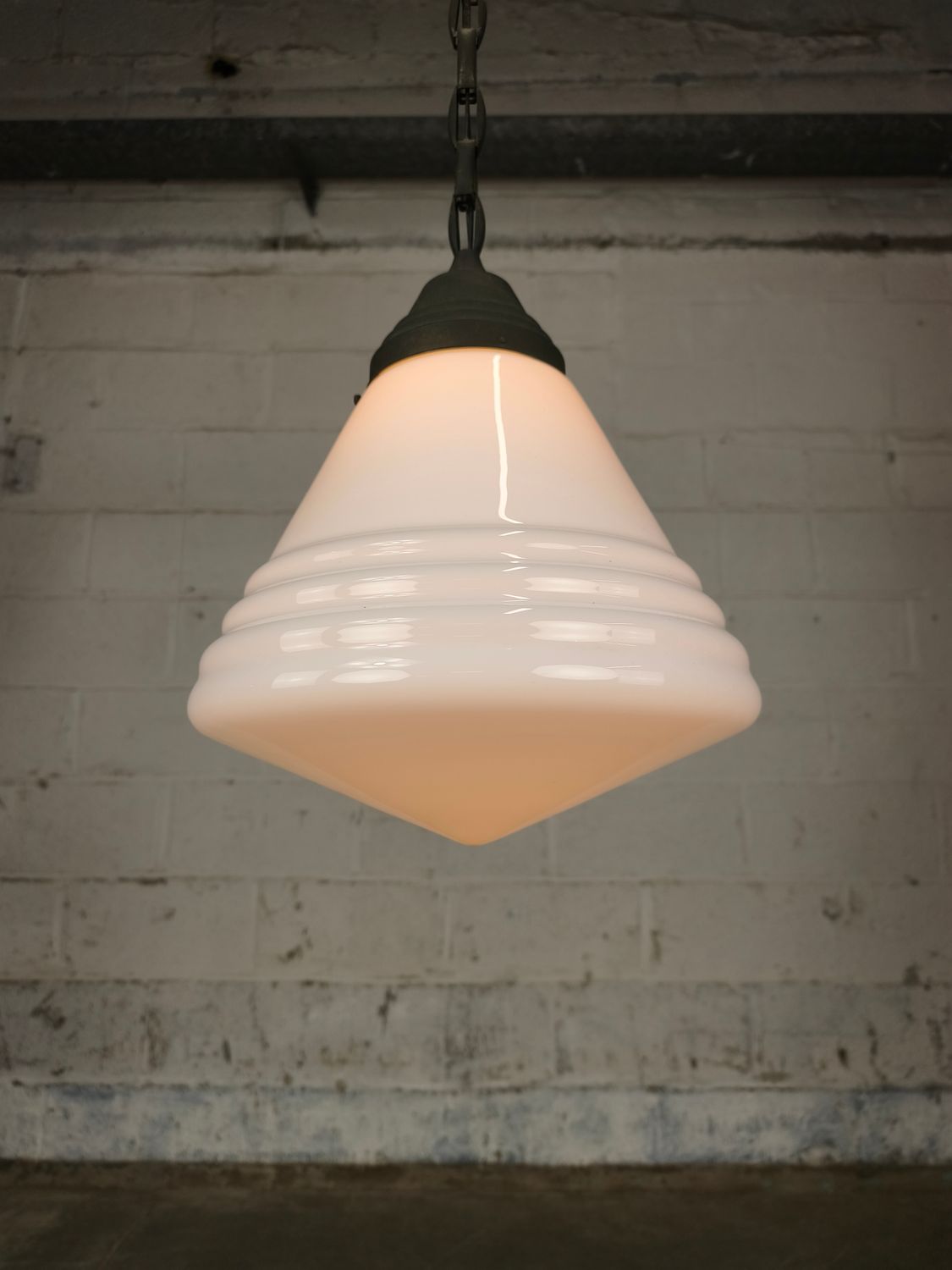 Art deco pendant lamp by Philips