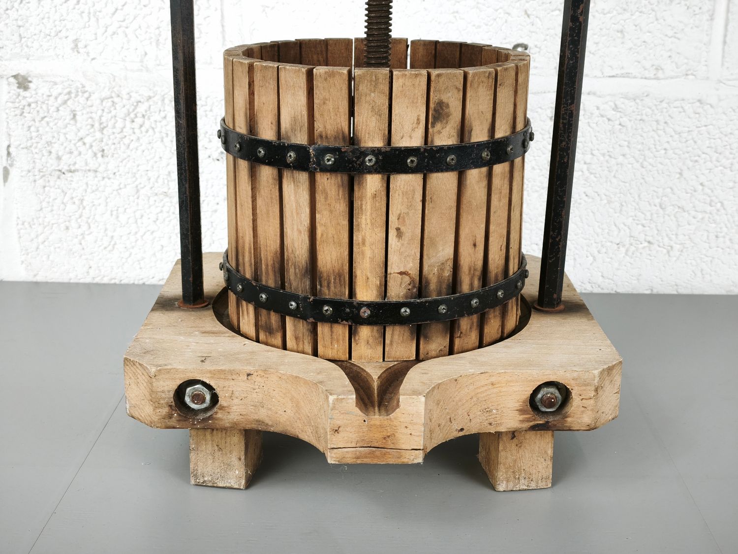 Old grape press