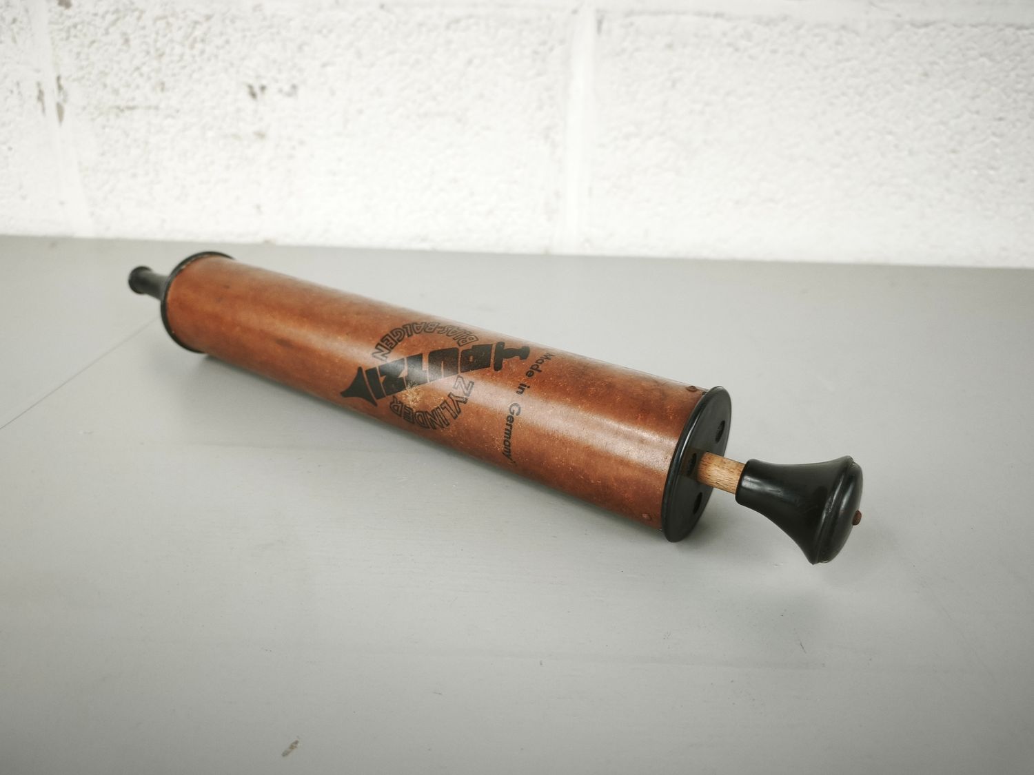 Wooden pump by Putzi