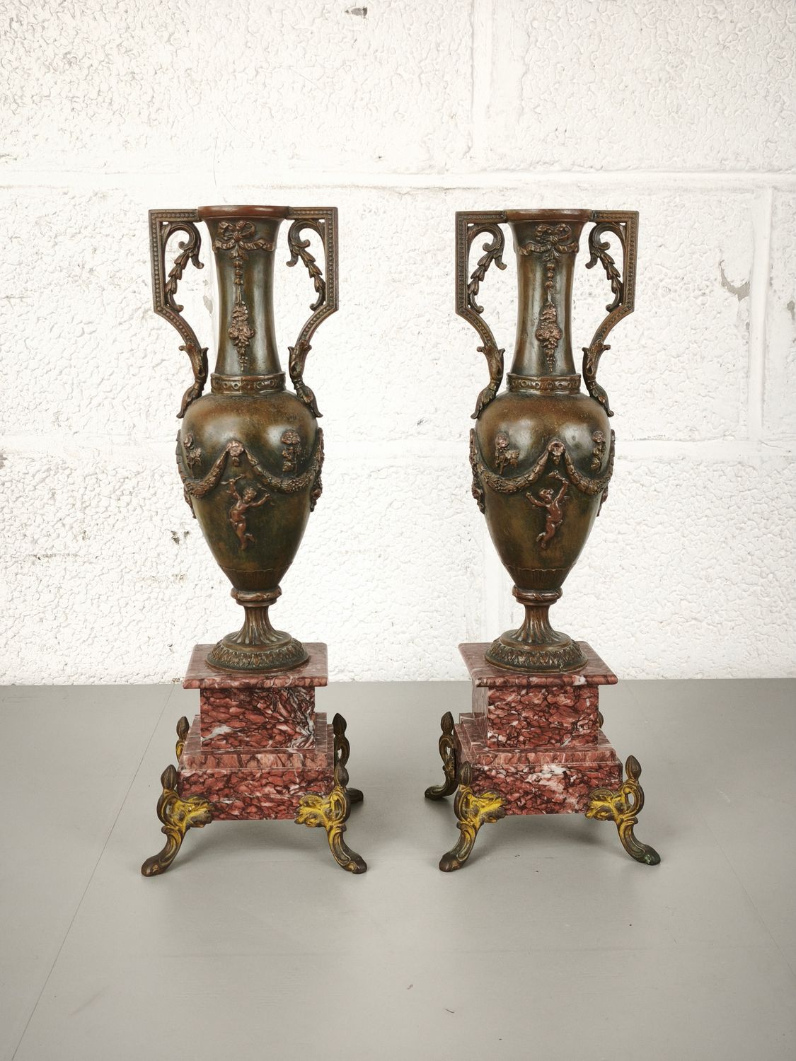 Pair of cassolettes