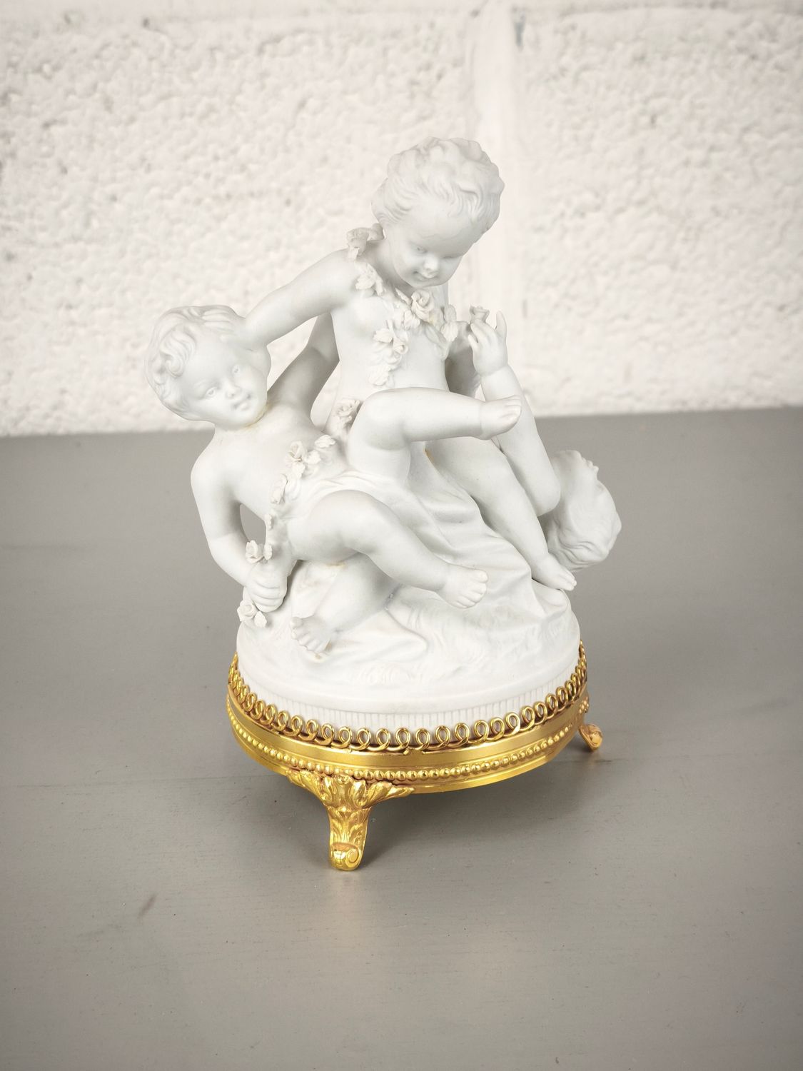 Biscuit figurine by Unterweissbach