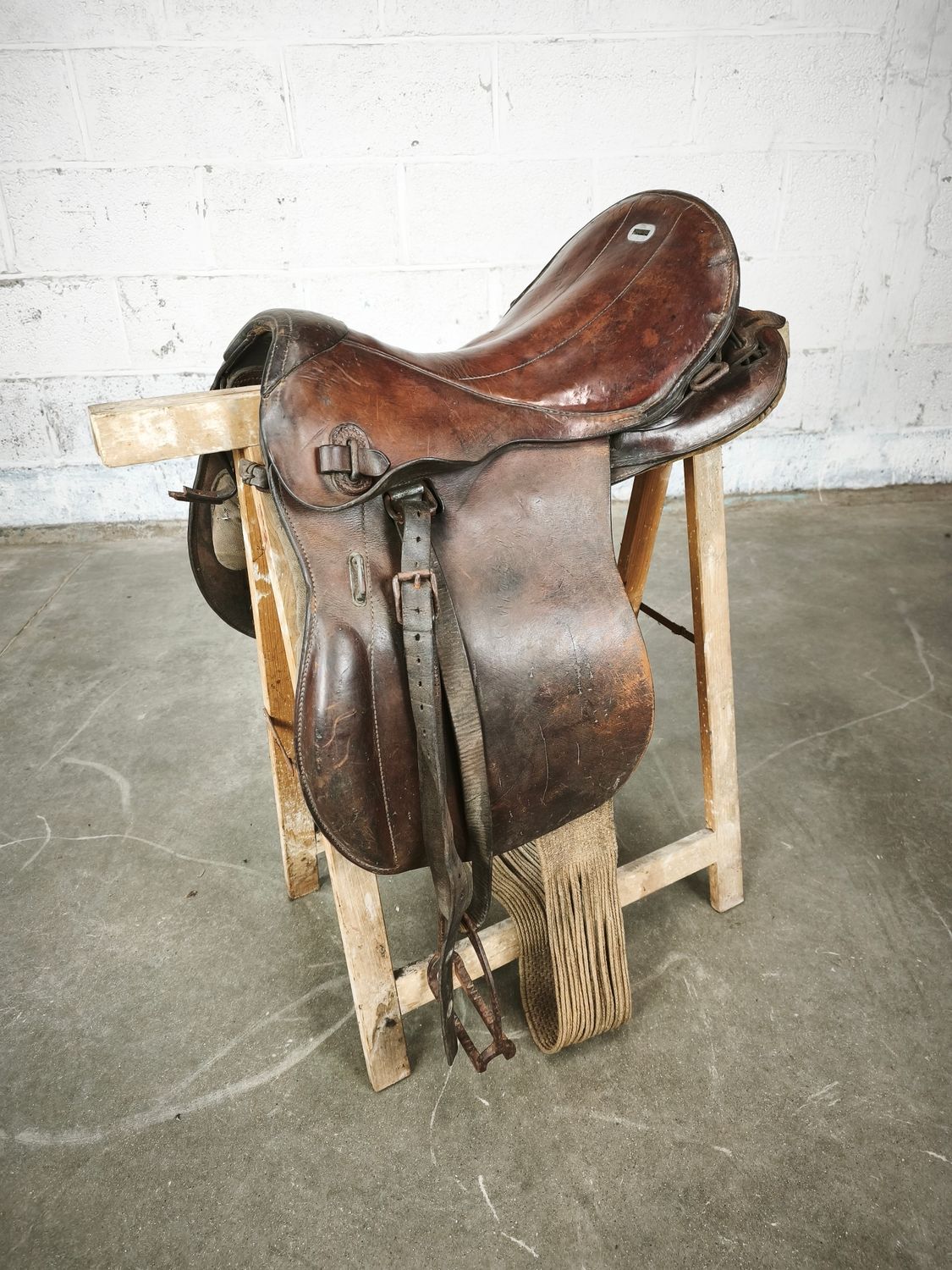German horse saddle WWII
