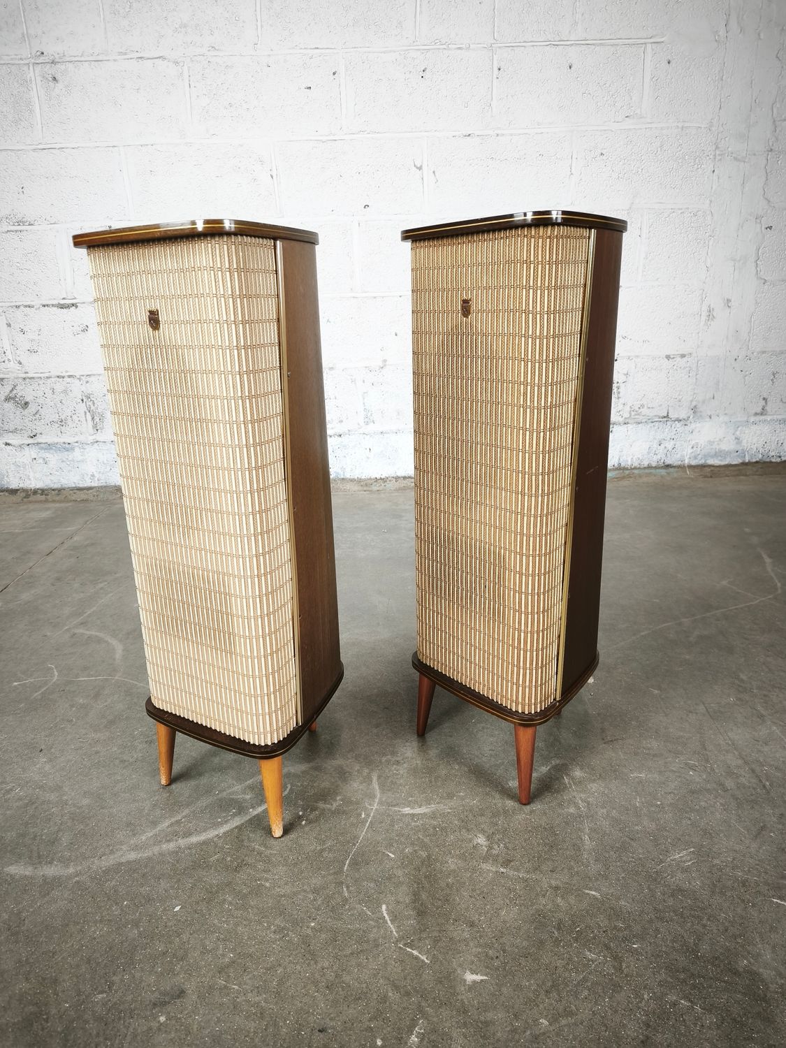 Vintage Grundig speakers