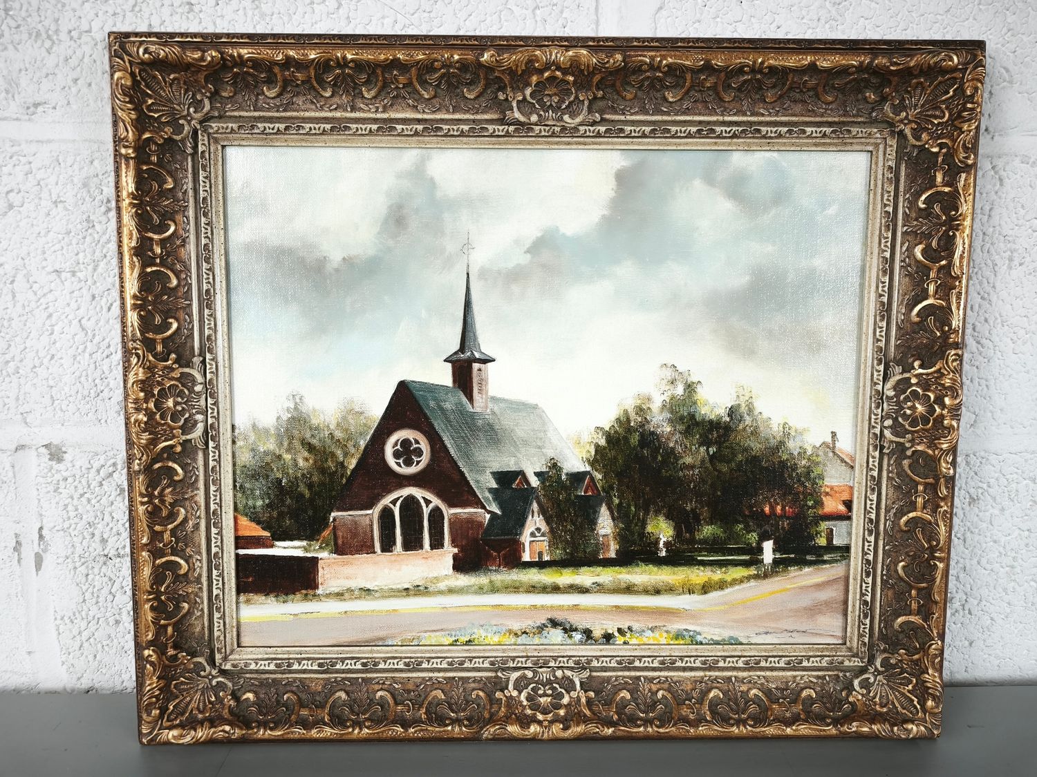 Painting- St Anthony chapel Koksijde