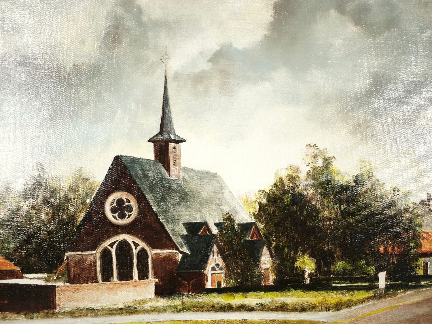 Painting- St Anthony chapel Koksijde