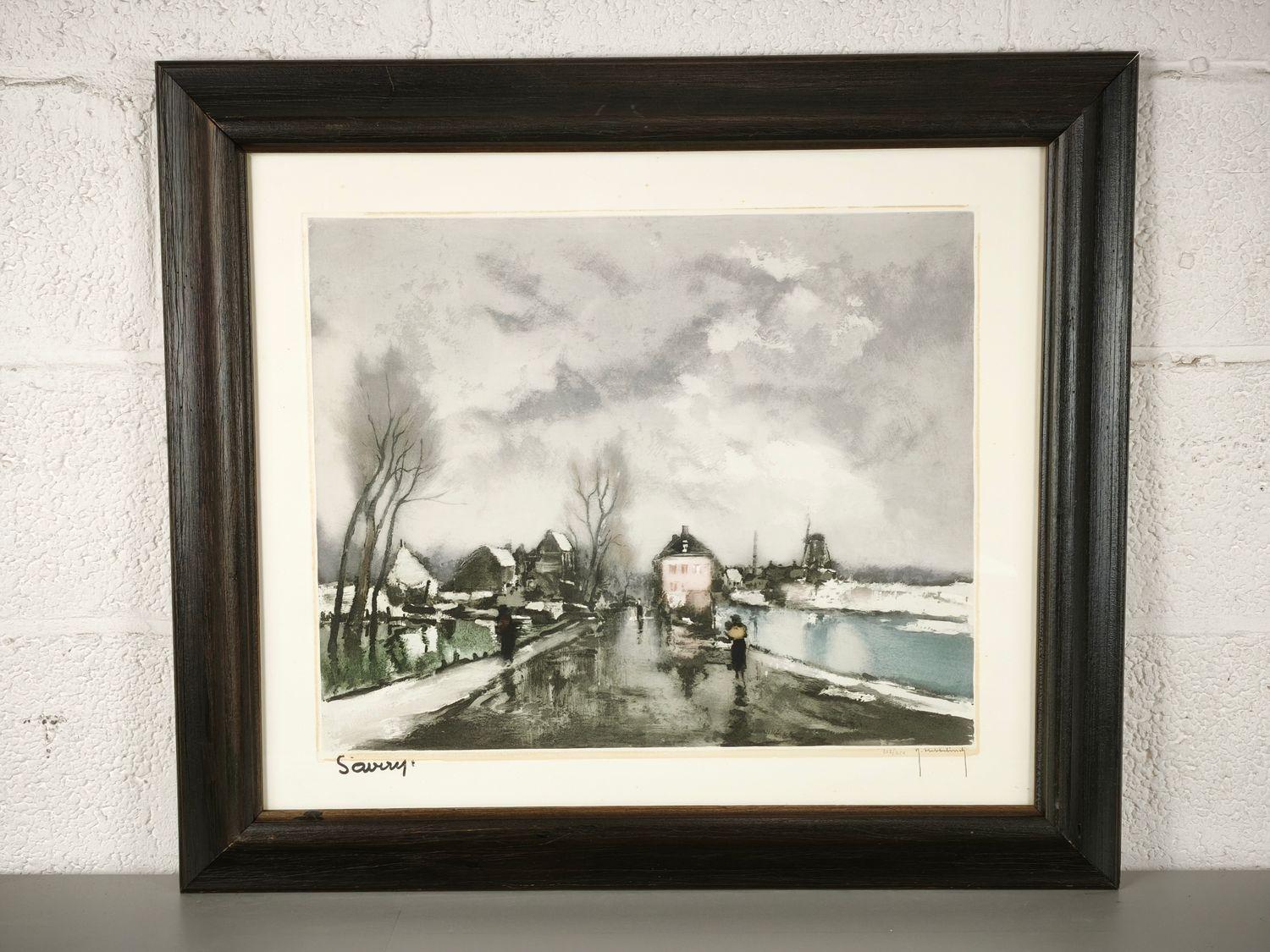 Albert Saverys - Litho