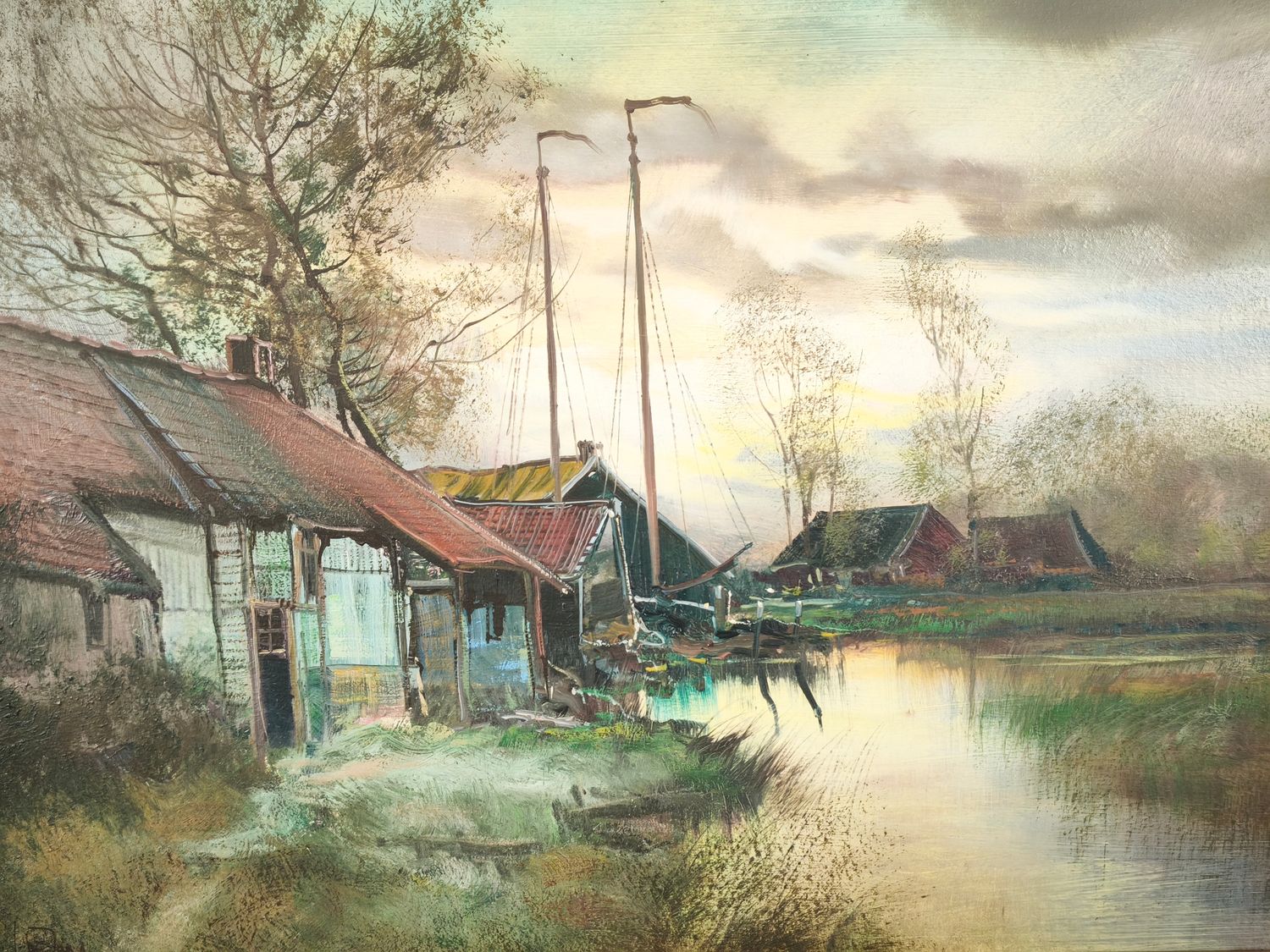 Lambertus De Jong - painting