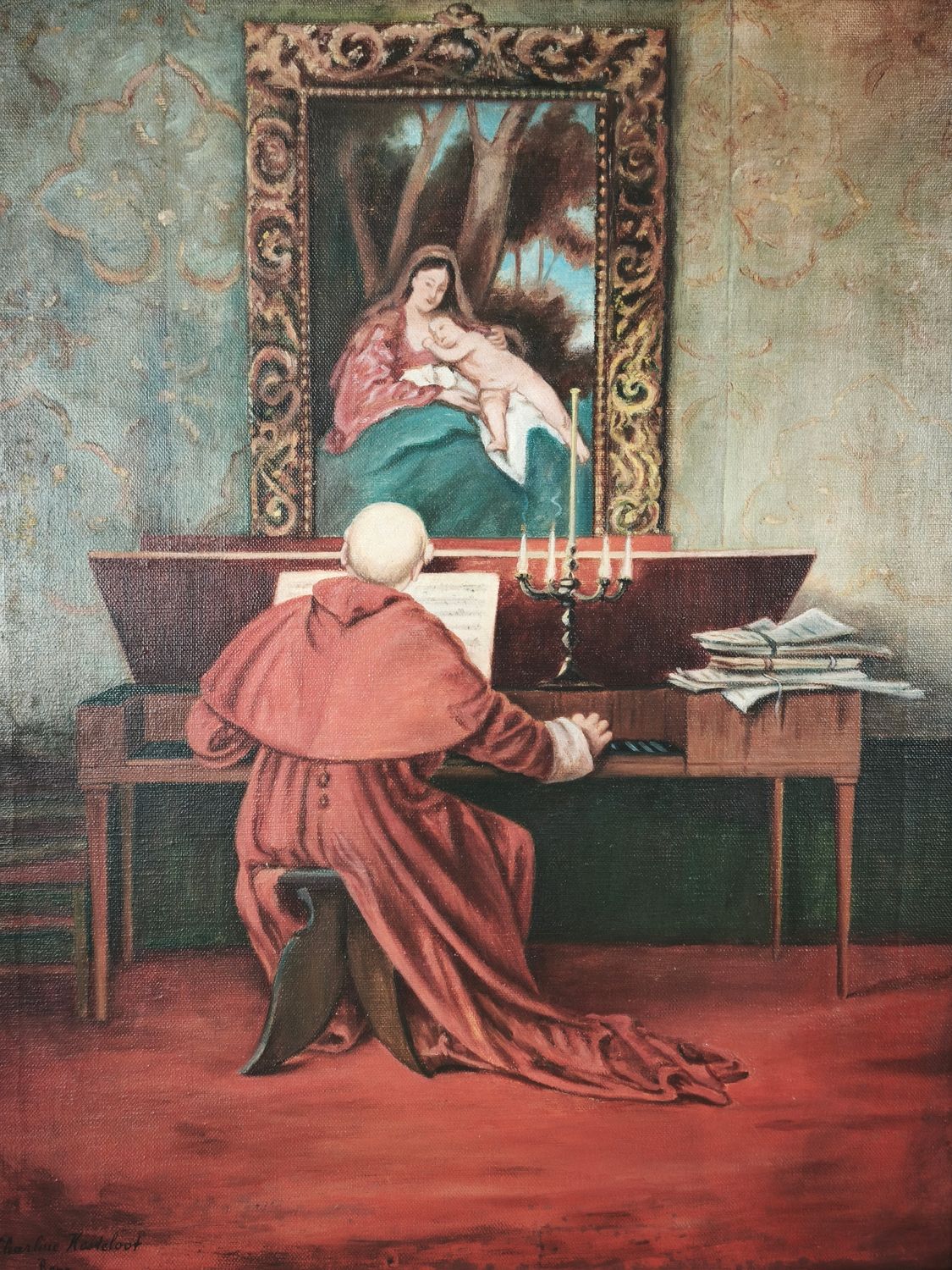 Charline Kesteloot - Painting after Richard Linderum