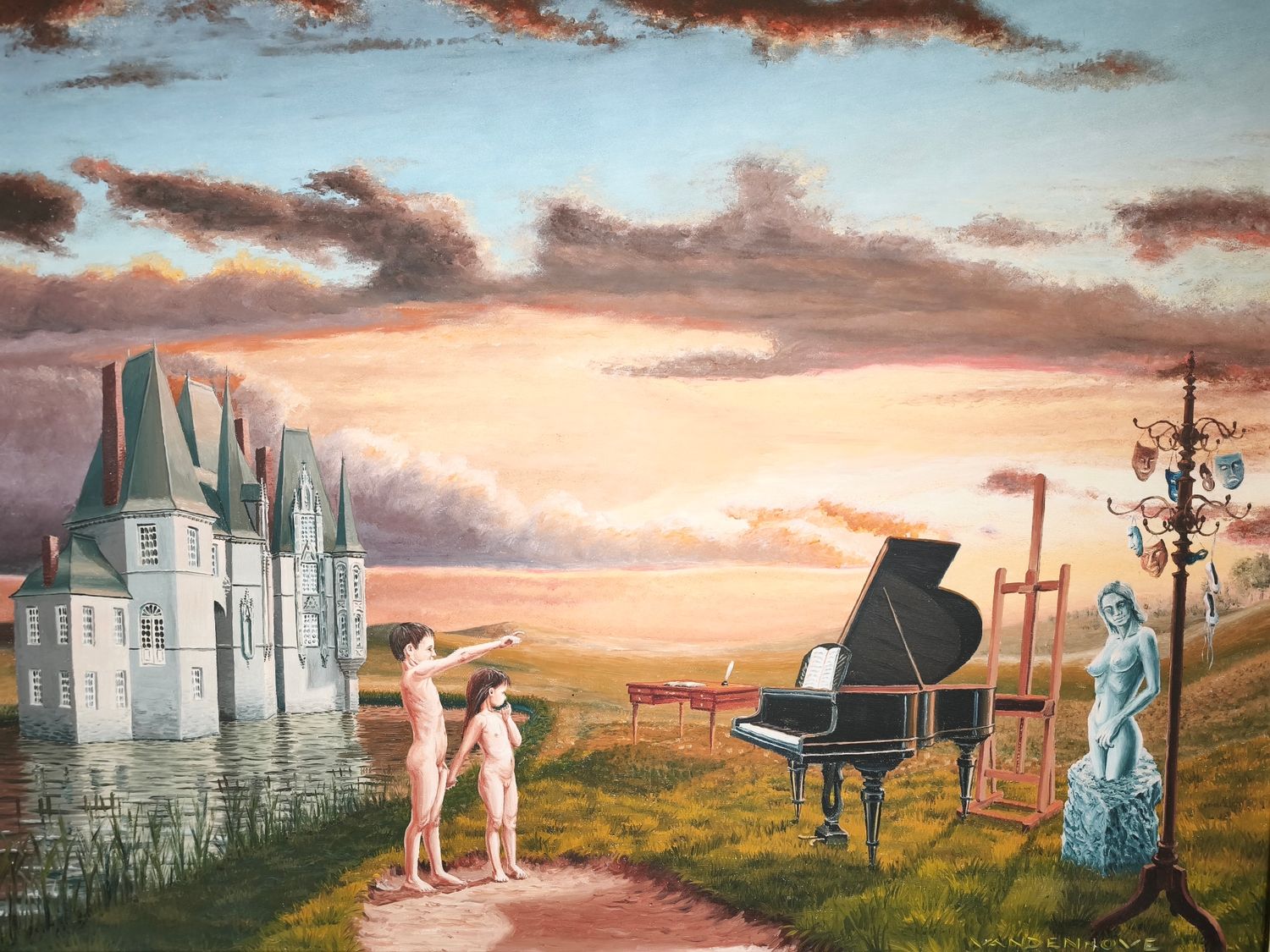 Jean Vandenhove - surrealist painting