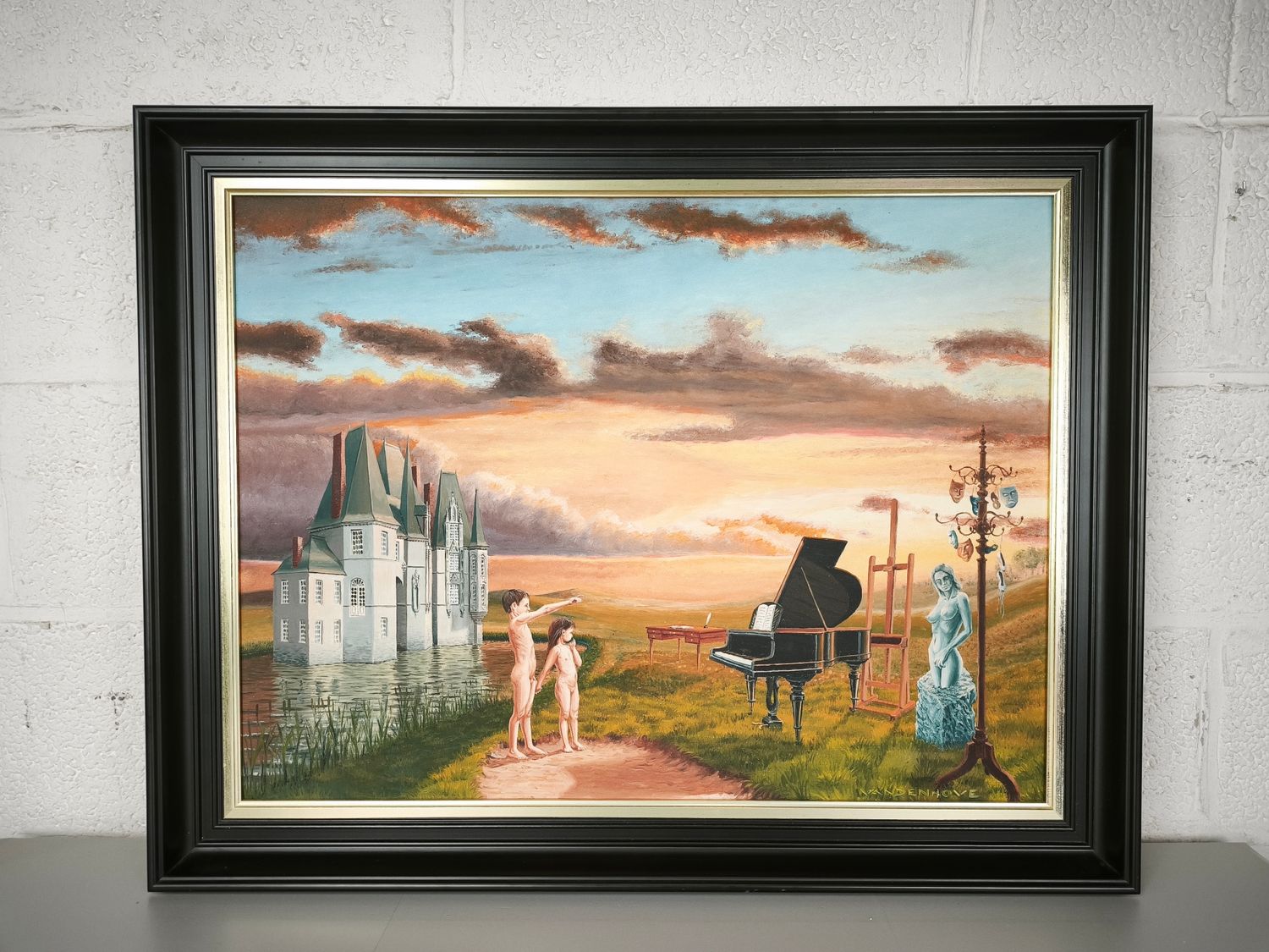 Jean Vandenhove - surrealist painting