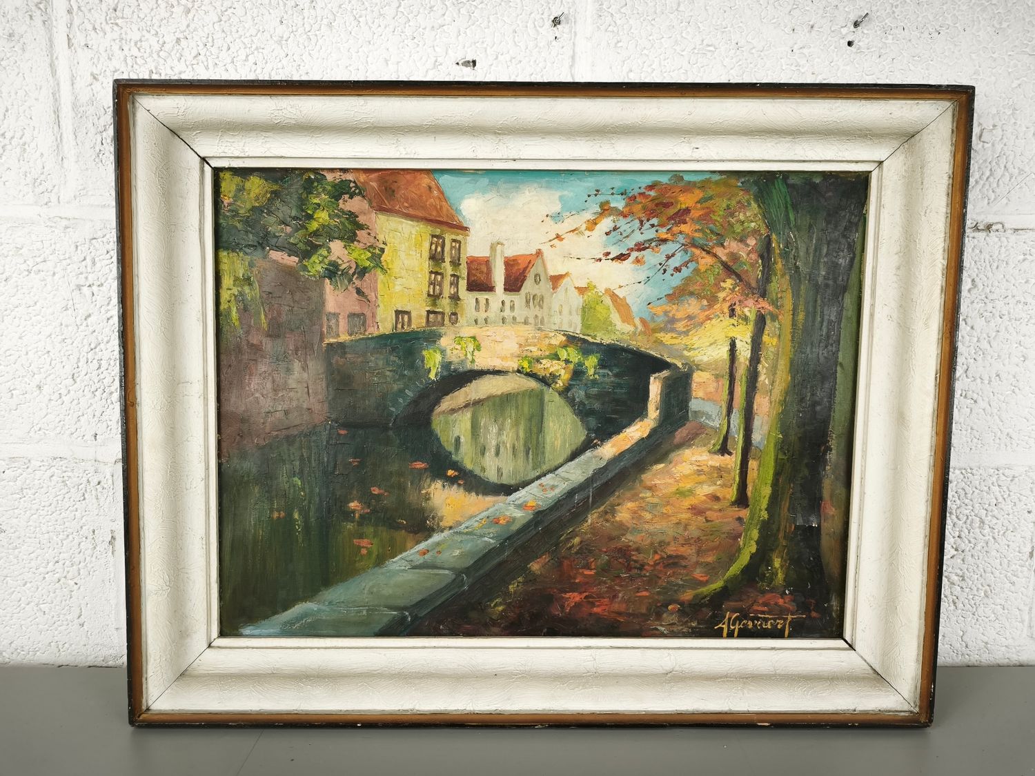 Nand Depondt - painting of Bruges
