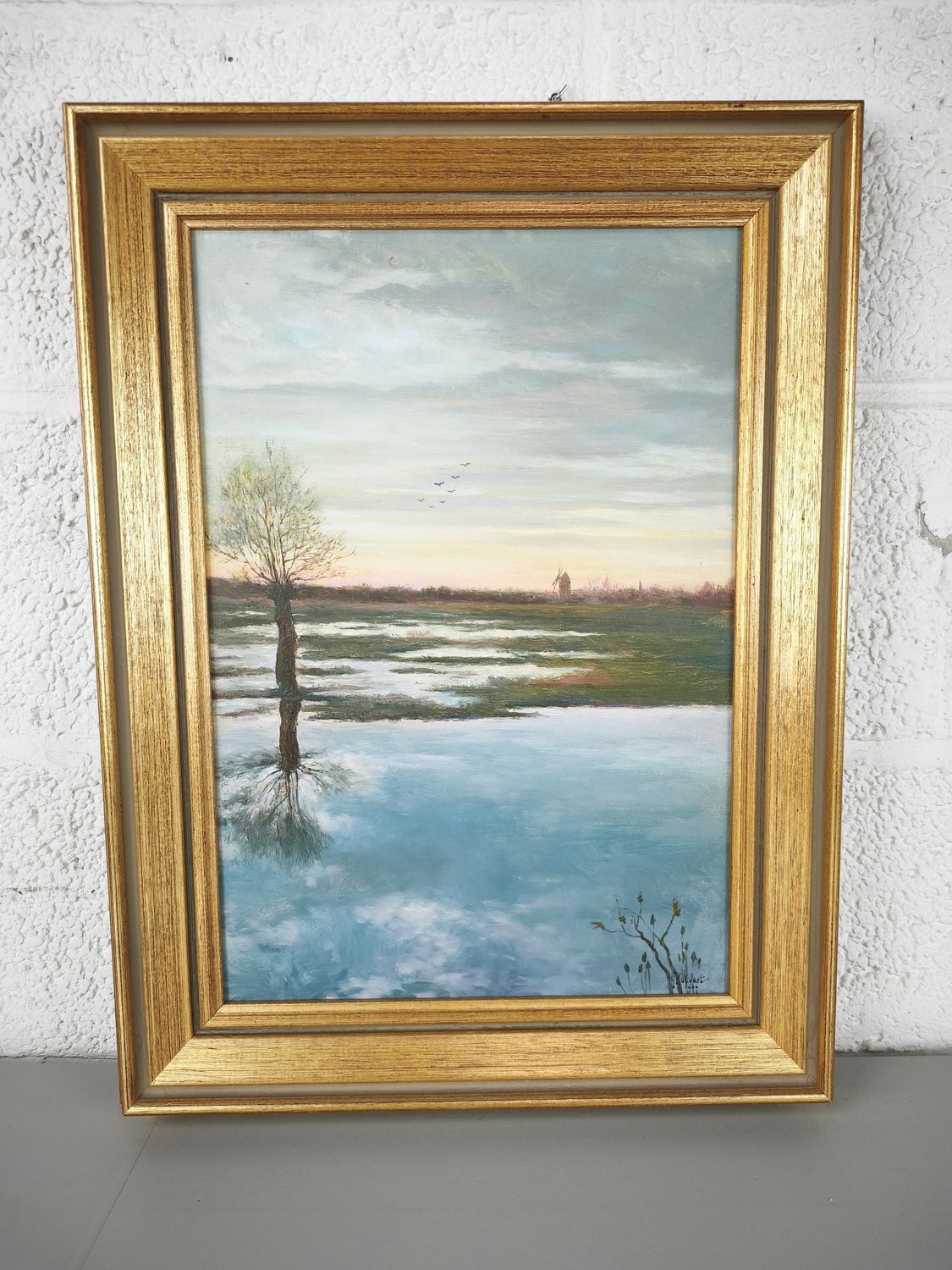 Raphaël Holvoet - Painting of a landscape