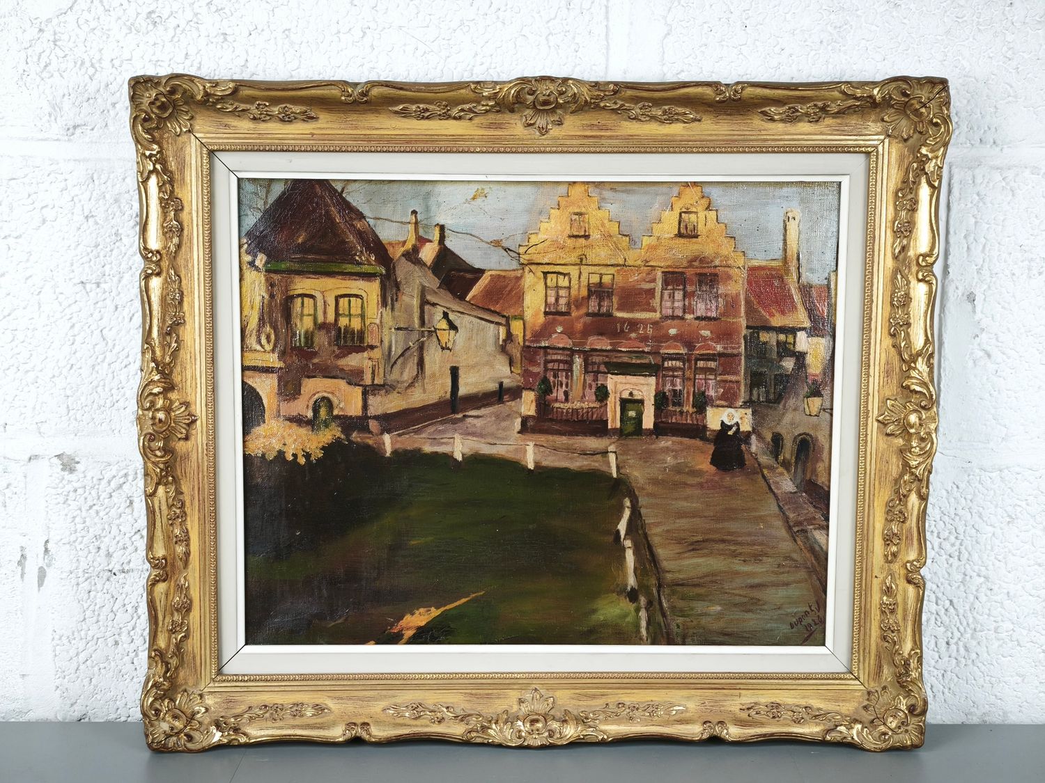 Dupont - painting of a city