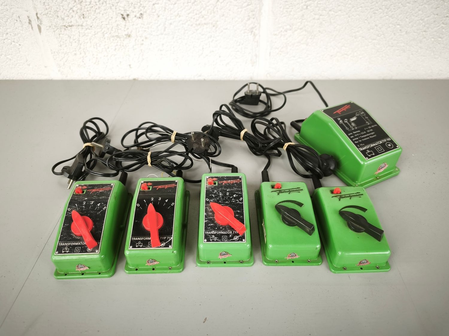 6 Fleischmann transfo's