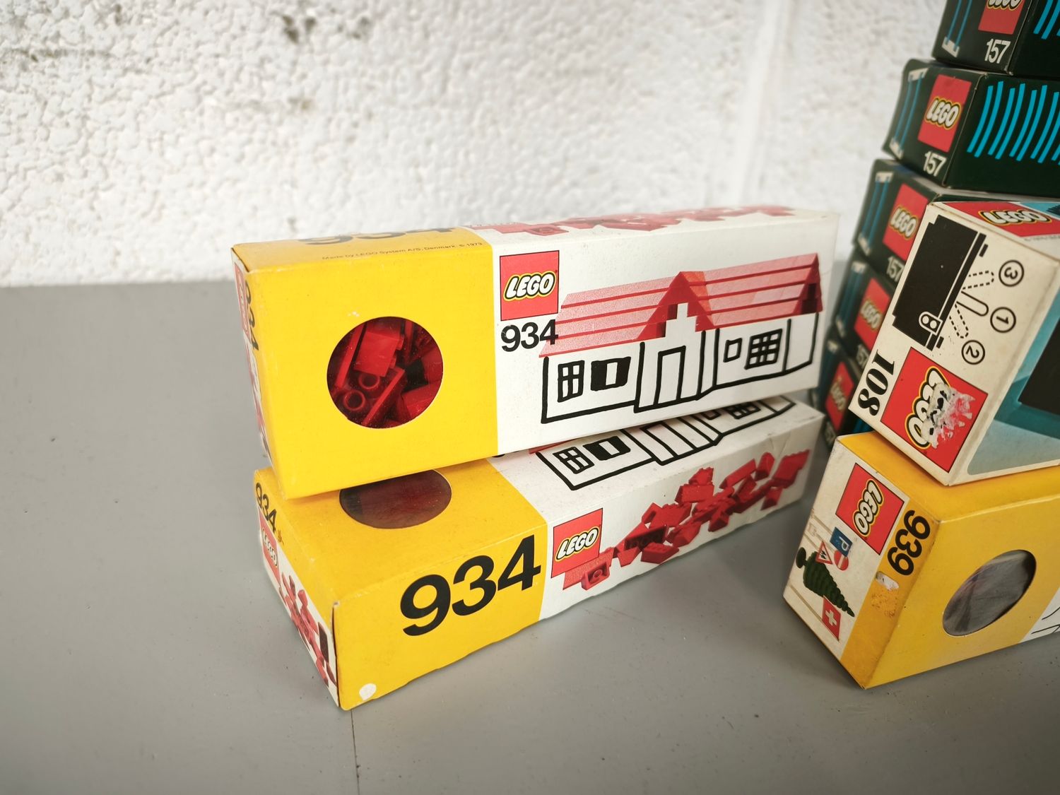 Vintage Lego boxes