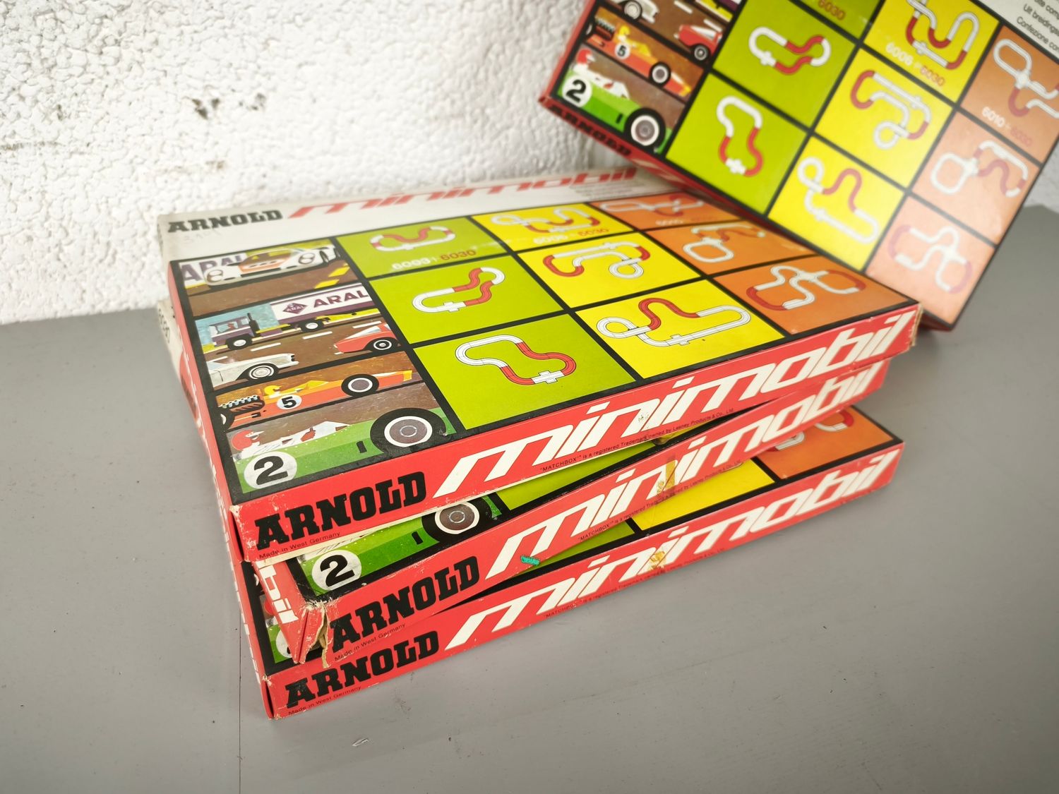 4 Arnold minimobil 6030 sets