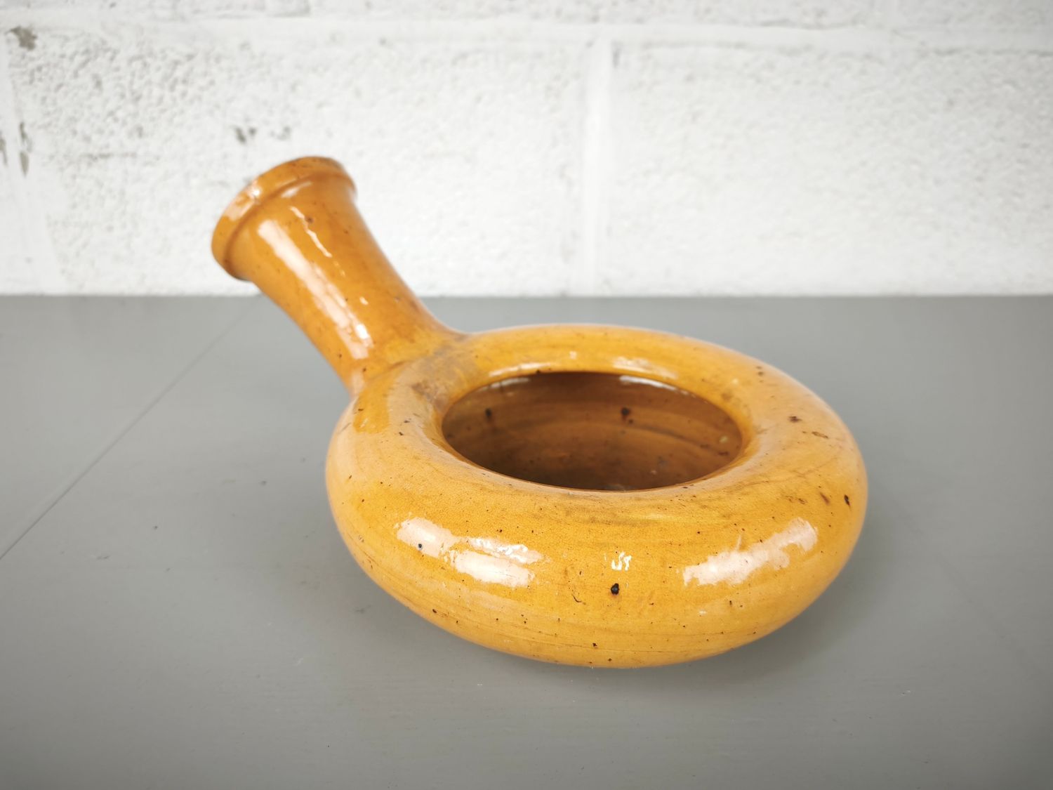Antique bedpan