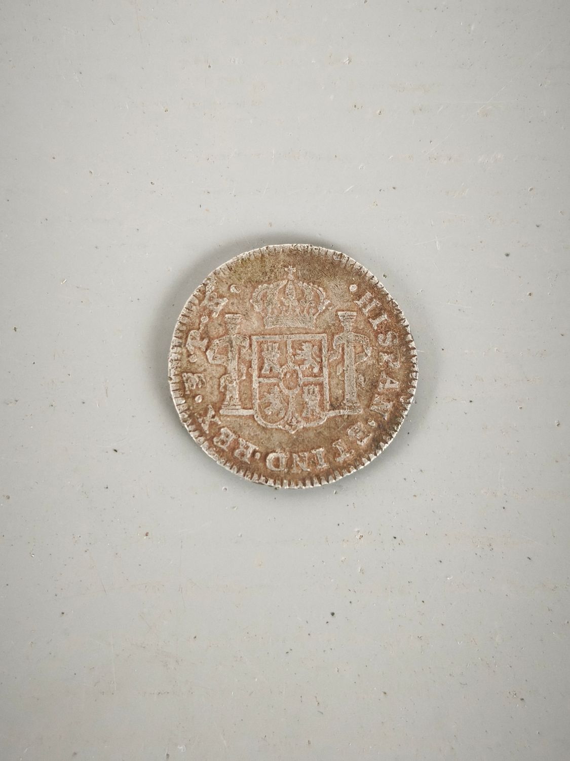Silver coin 1 real 1778