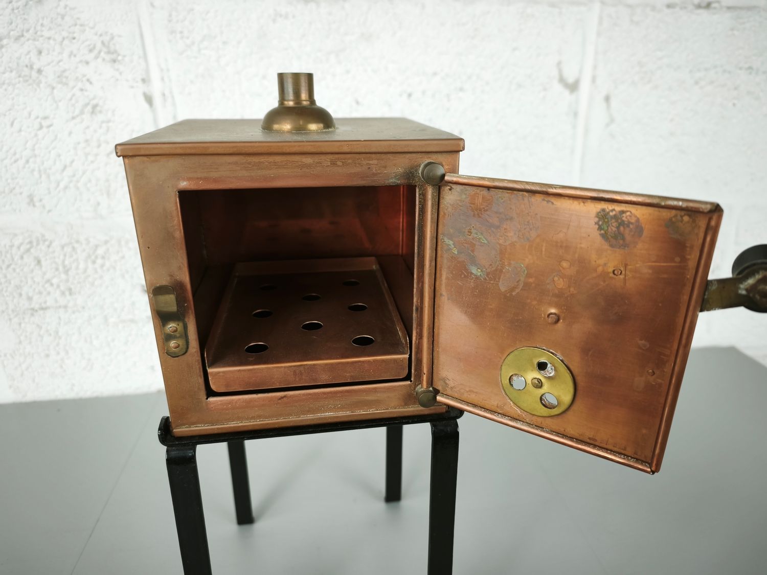 Antique pharmacy sterilizing oven
