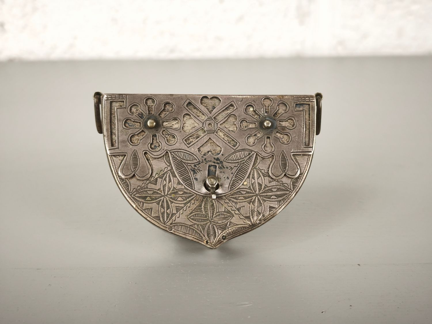 Old silver Ottoman purse