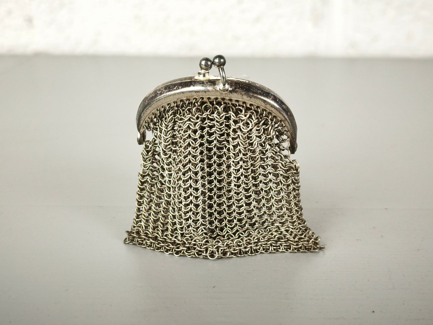 Small metal coin purse