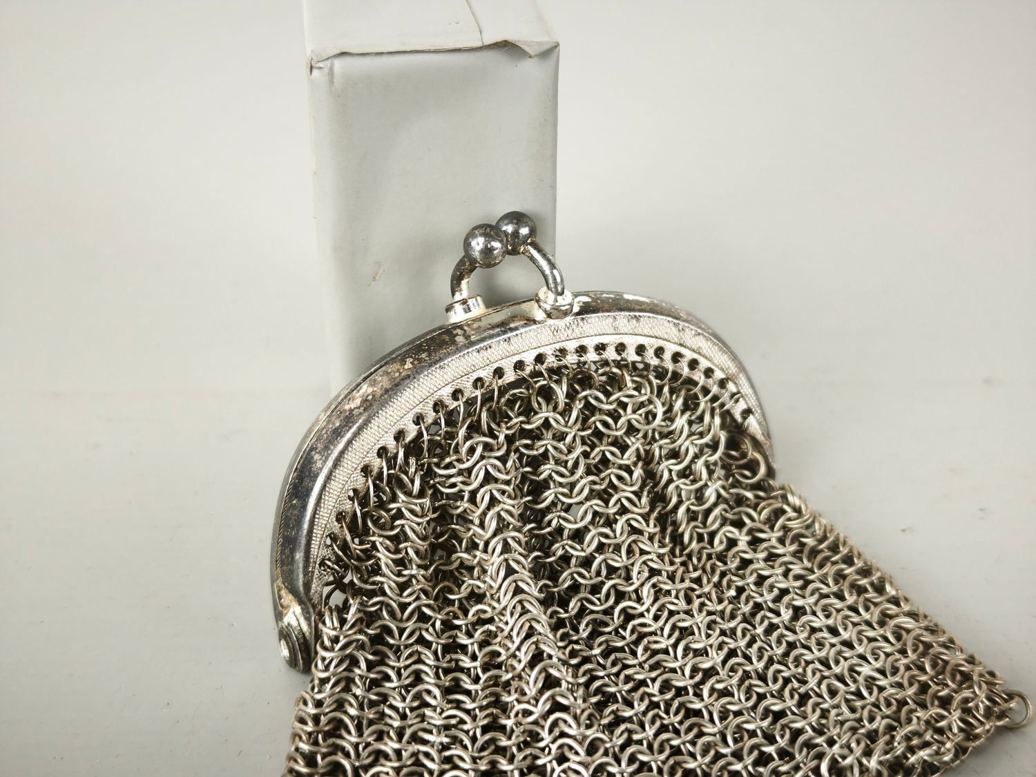 Small metal coin purse