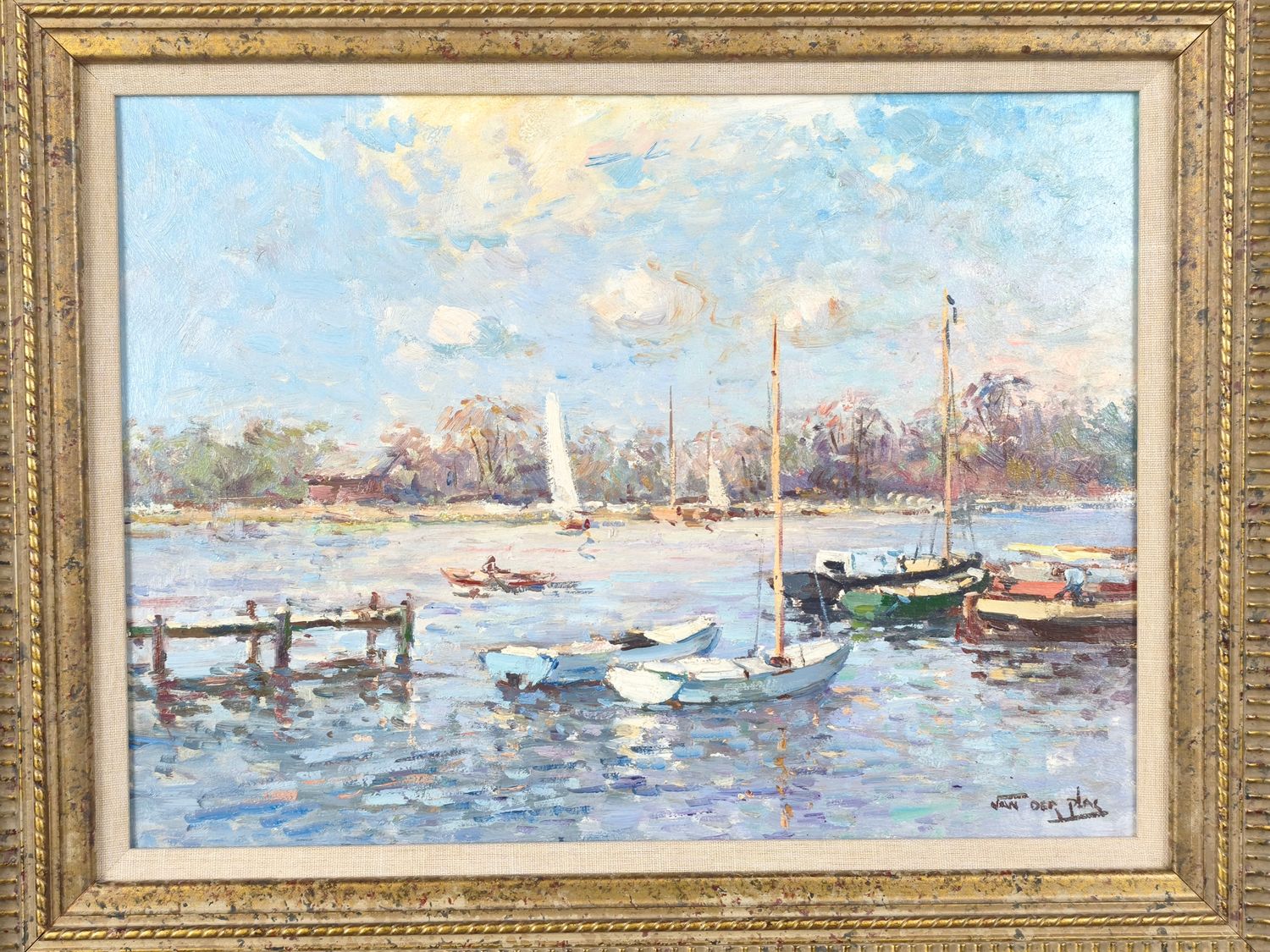 Niek Van Der Plas - Maritime painting