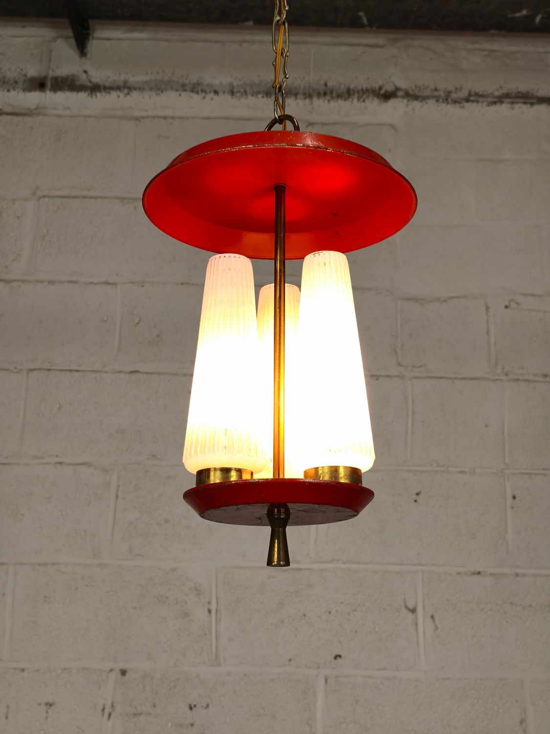 Mid century hall lamp