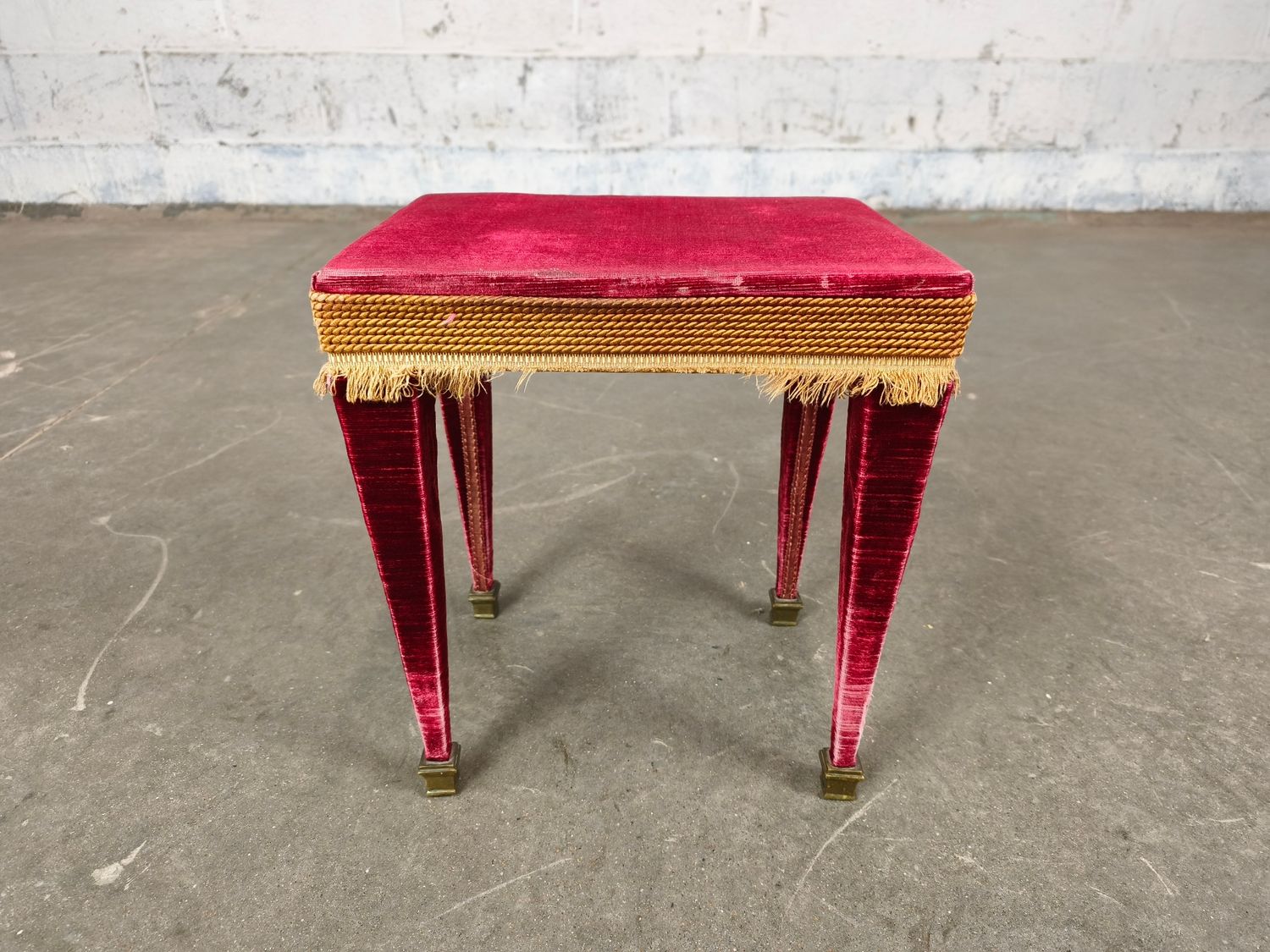 Antique footstool