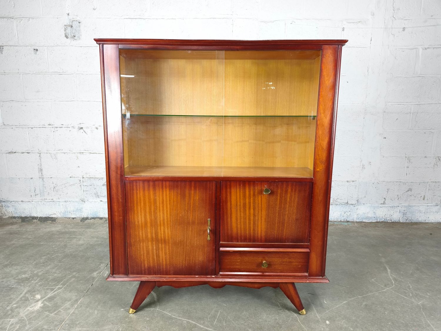 Vintage display cabinet