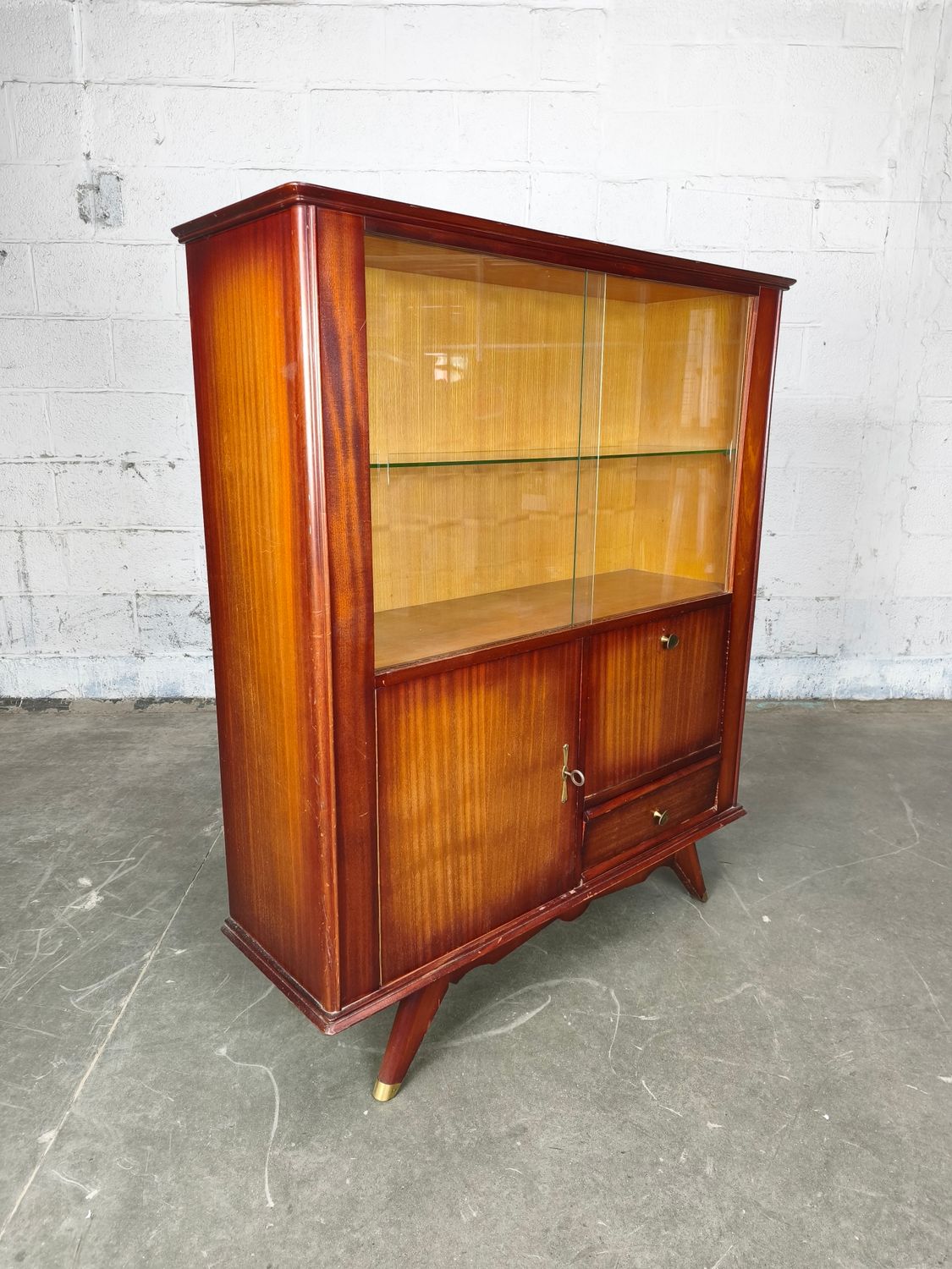 Vintage display cabinet