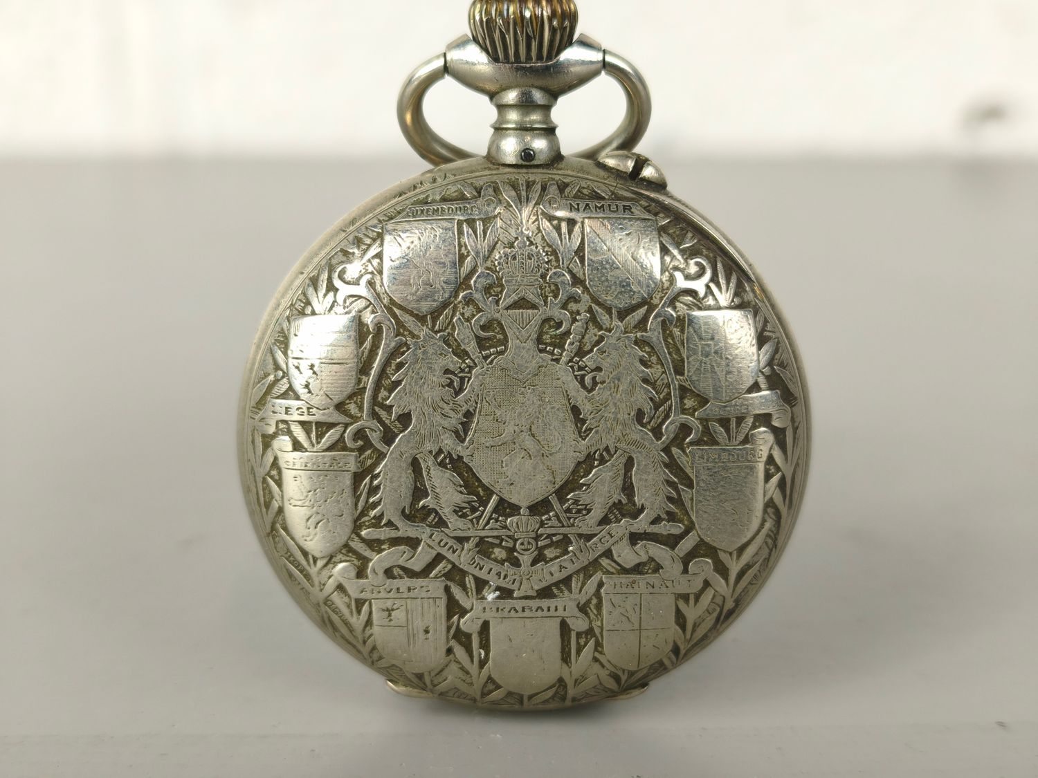 Roskopf pocket watch 9 provinces of Belgium