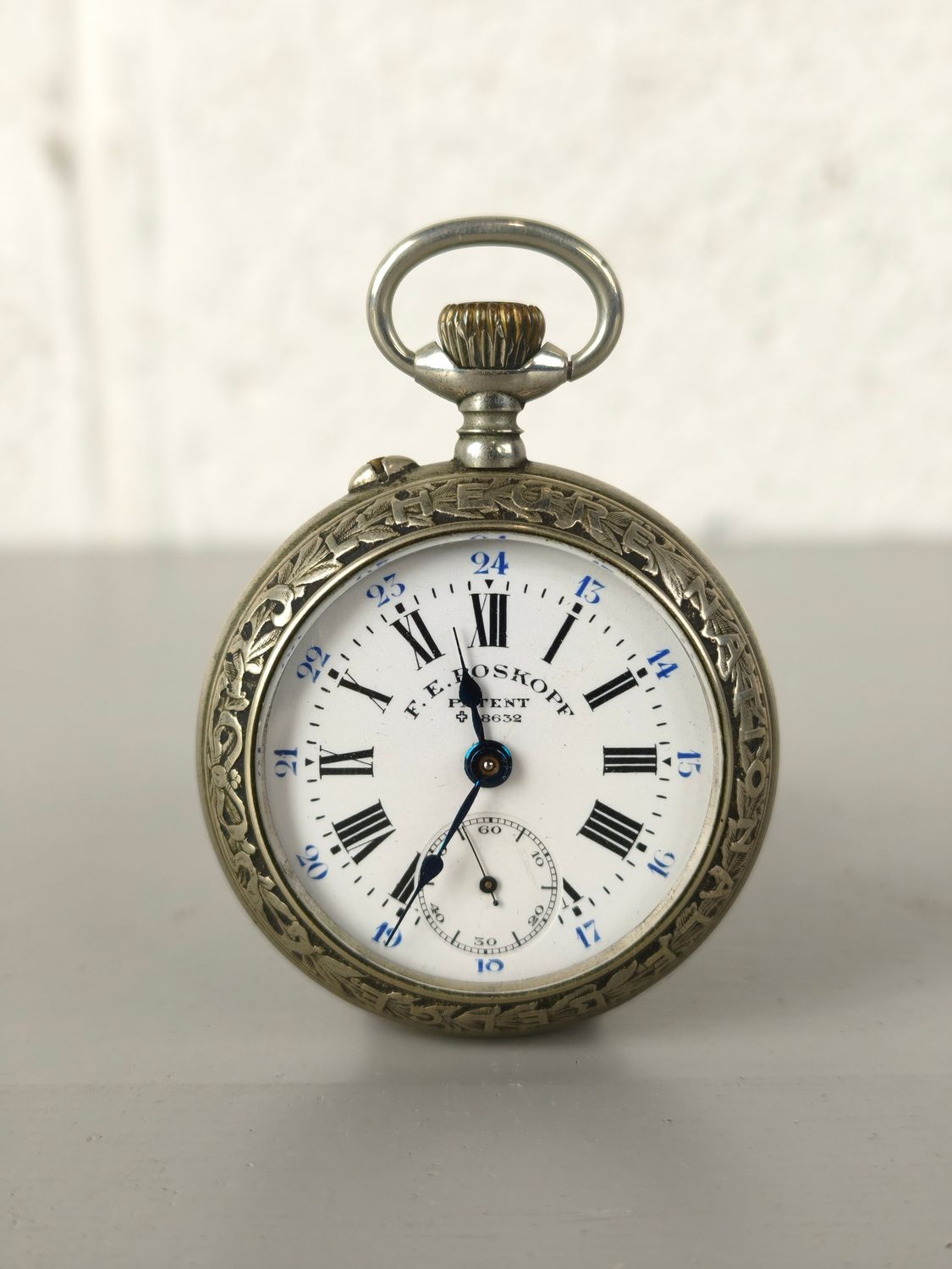 Roskopf pocket watch 9 provinces of Belgium