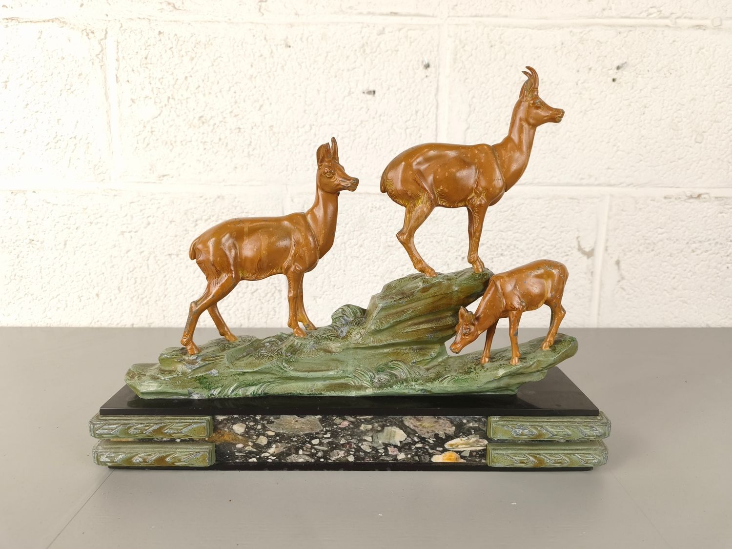Large art deco statue Limousin