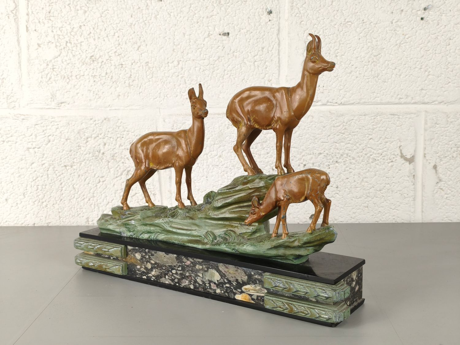Large art deco statue Limousin