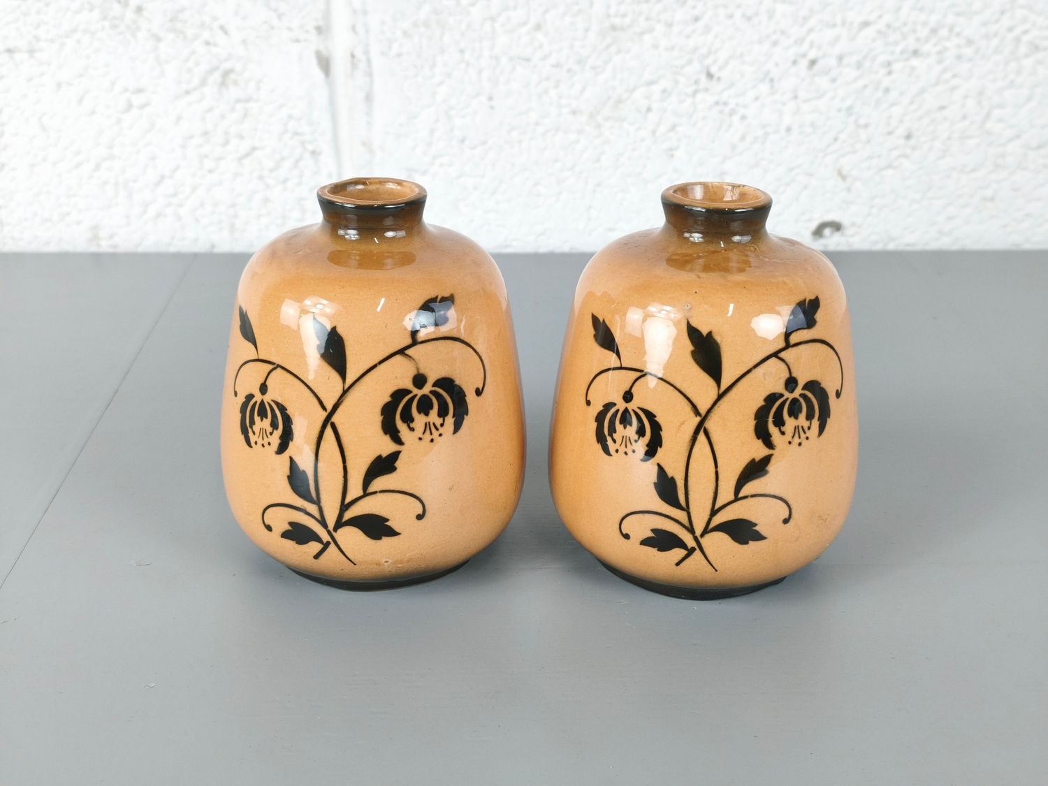 Pair of Belgian vases