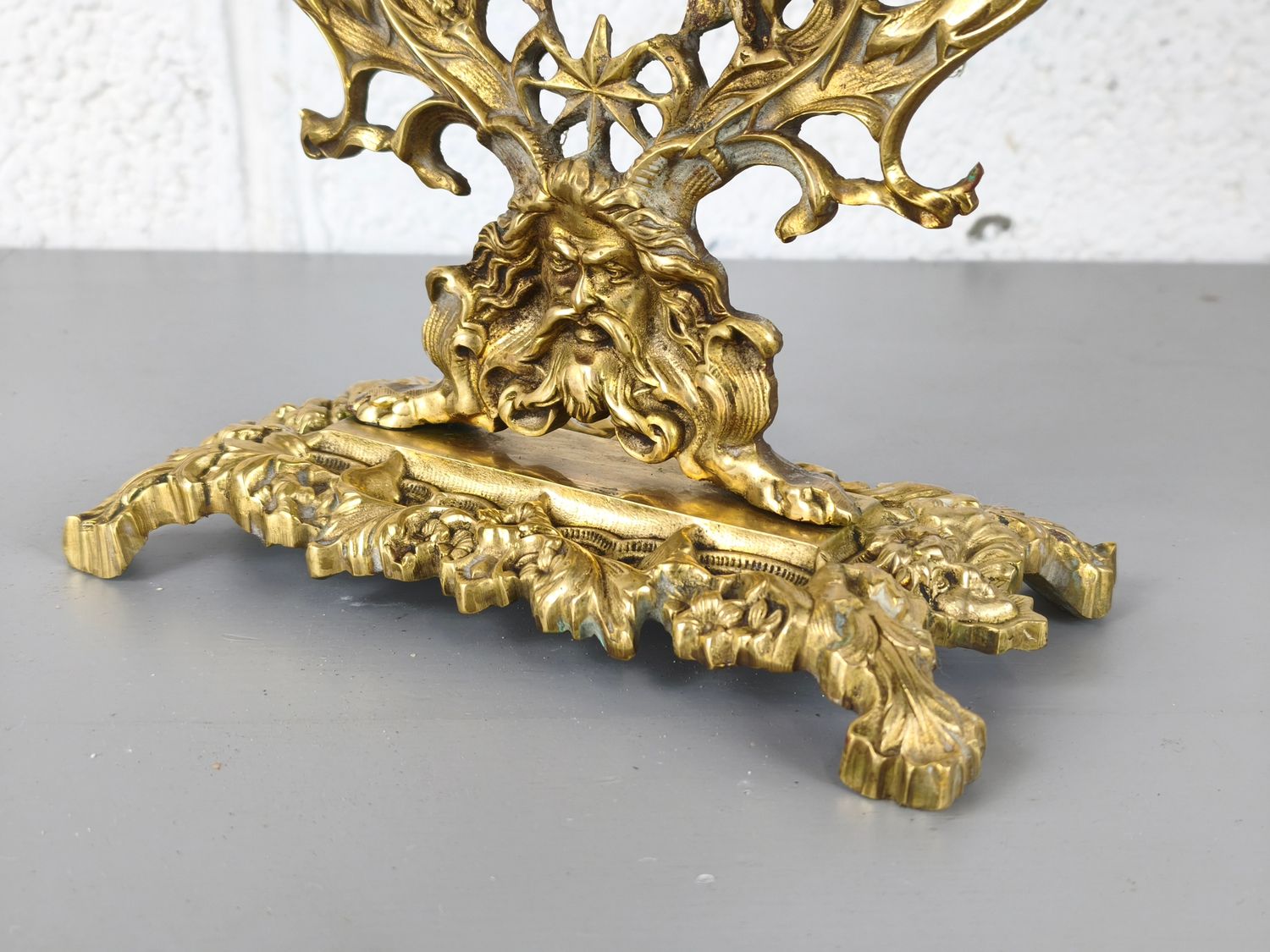 Old French table mirror