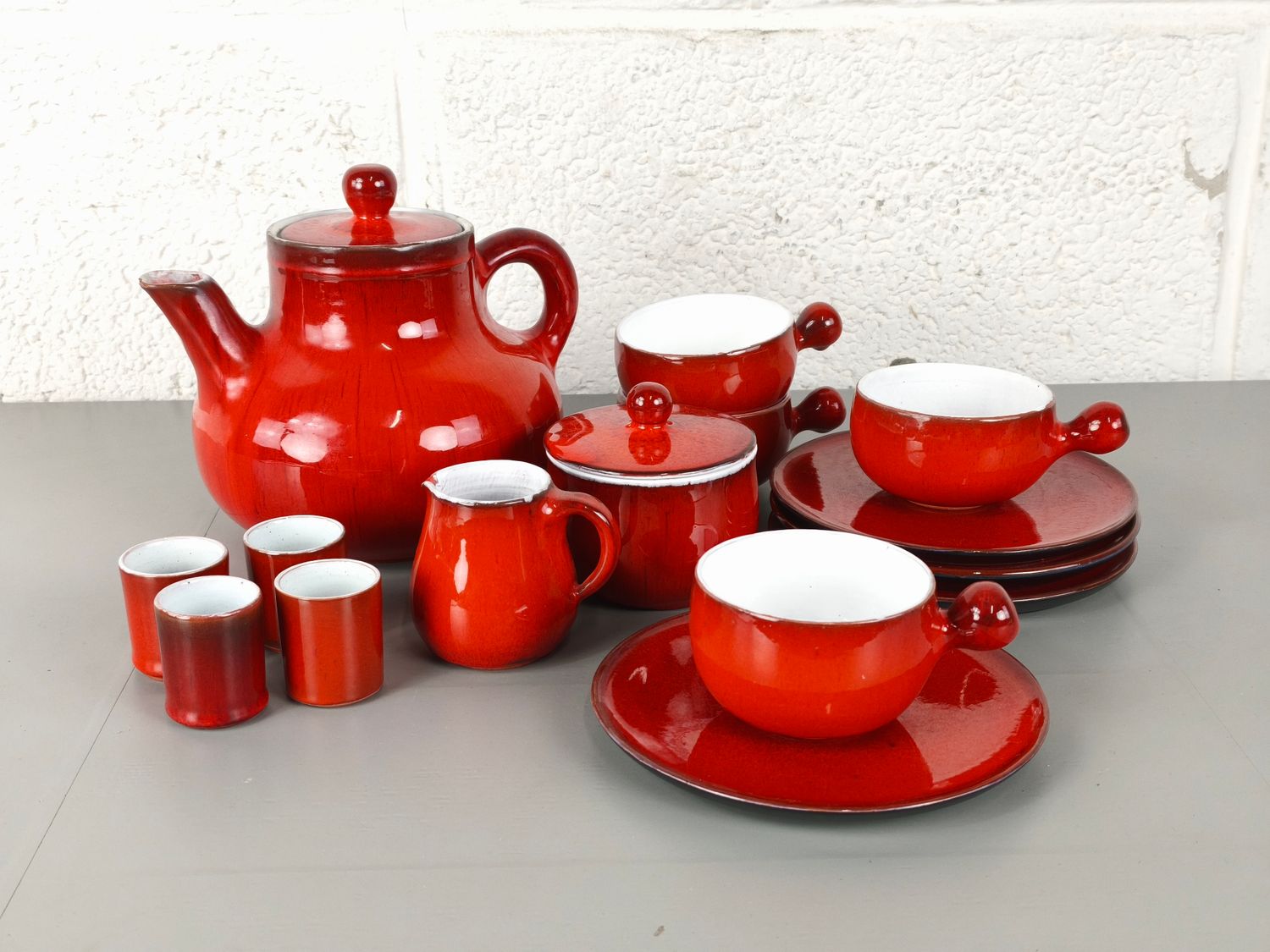 Vintage Perignem coffee set