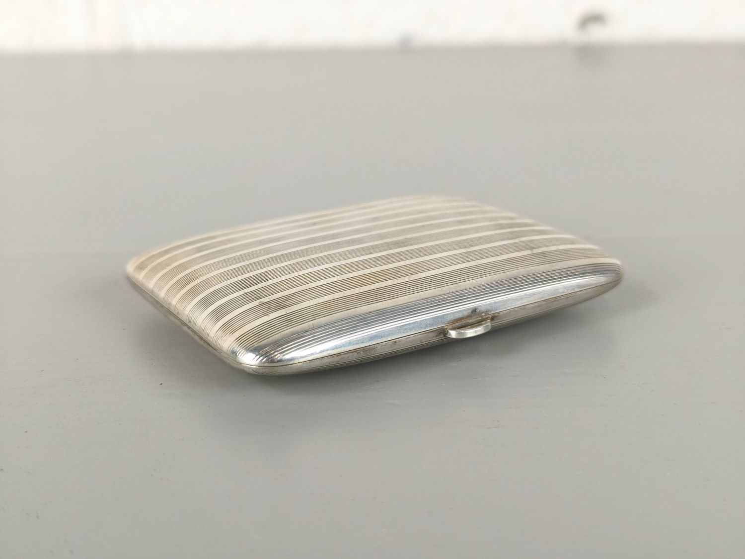 Silver cigarette case .800