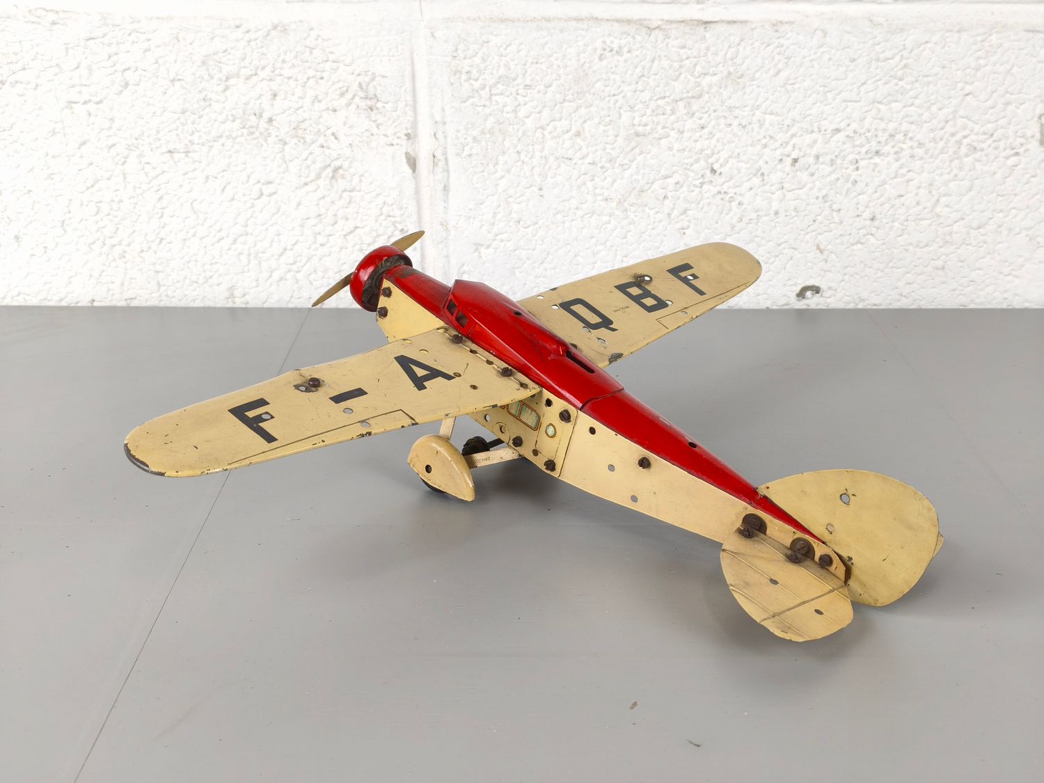 Vintage Meccano airplane