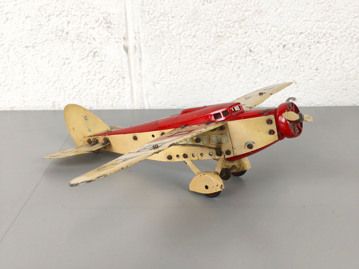 Vintage Meccano airplane