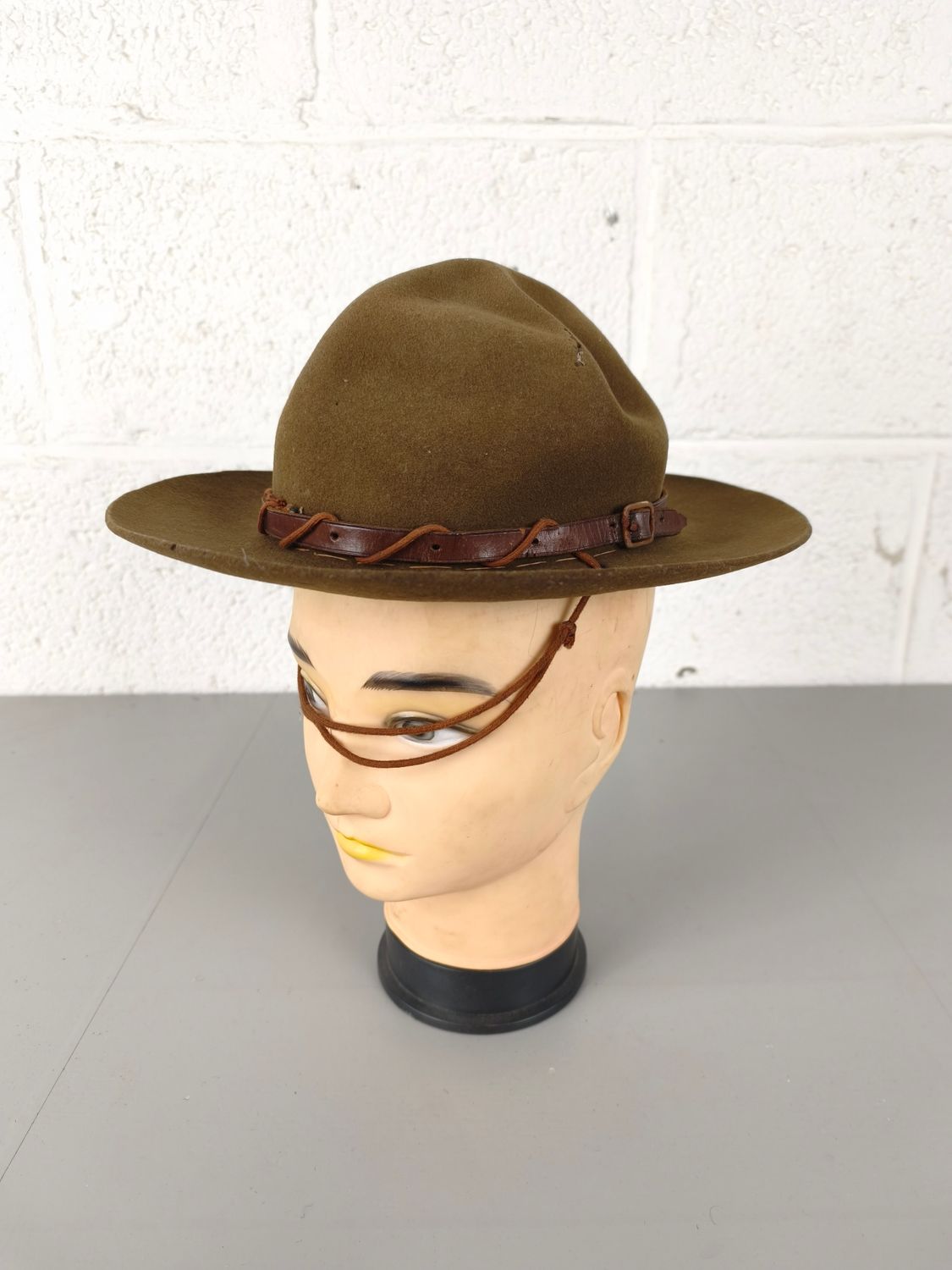 Old scouting hat