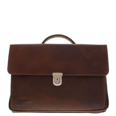 Plevier MANCHESTER Laptop-/Businesstas 17.3 inch Bruin