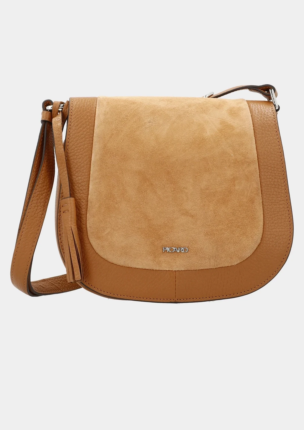 Picard &#39;JOURNEY&#39; Schoudertas, Kleur: Cognac