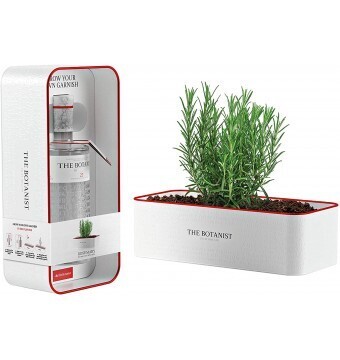 The Botanist Gin "Tin Planter" Giftpack "Grow your own garnish"
