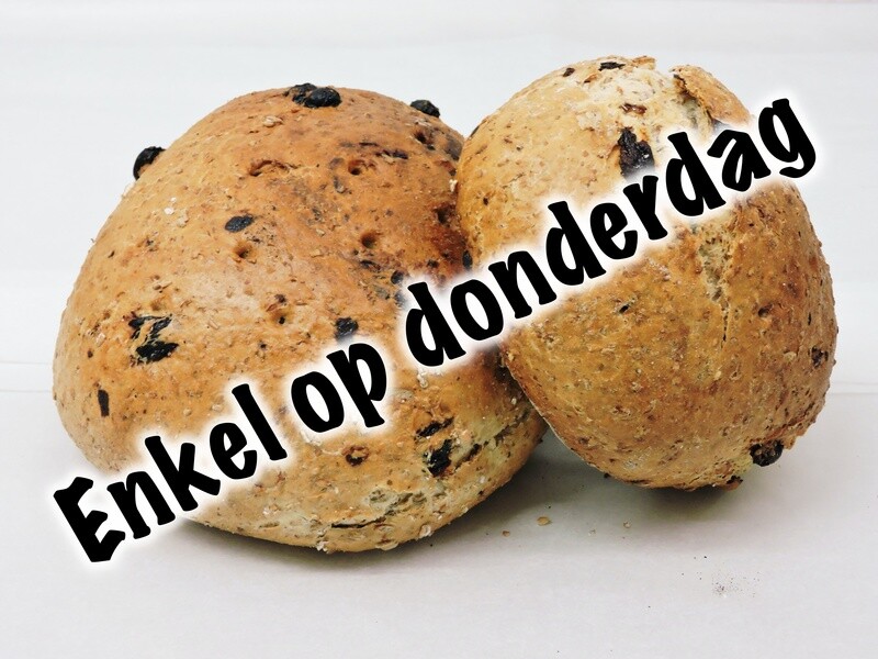 Bruin rozijn groot