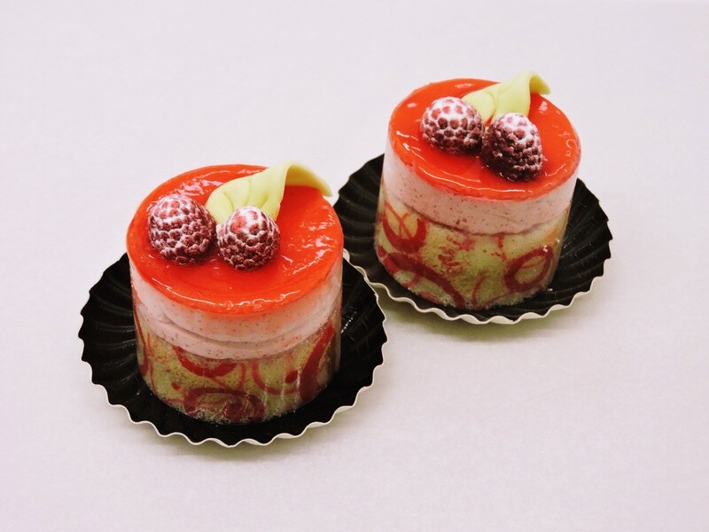 Bavarois framboos