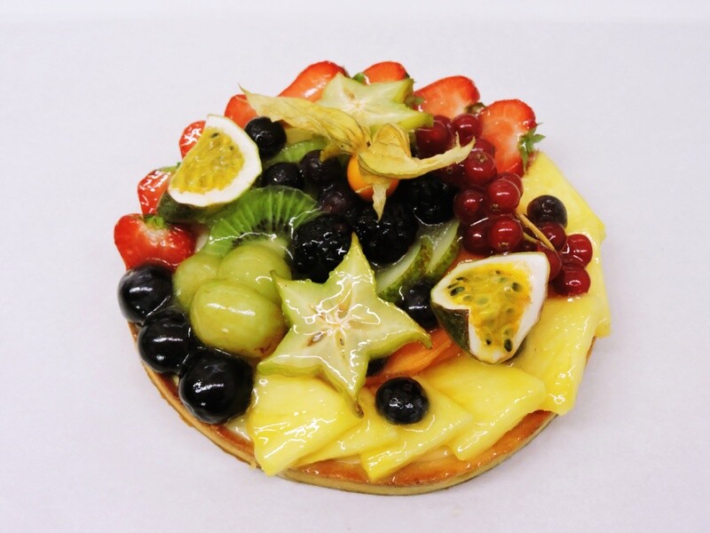 Fruit zanddeeg 8 pers.