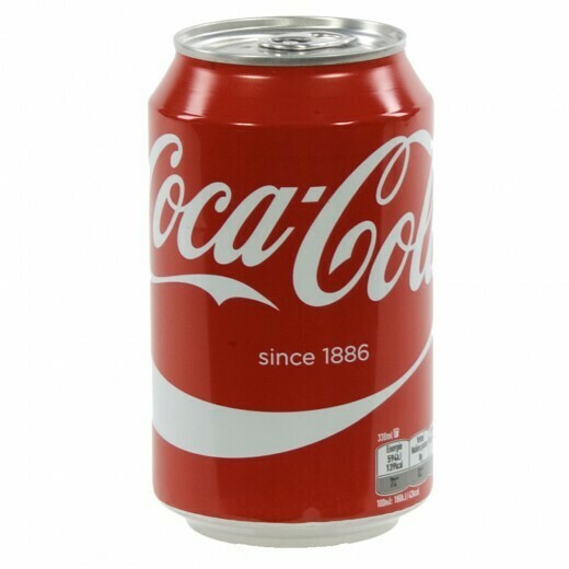 Cola 0,33l.