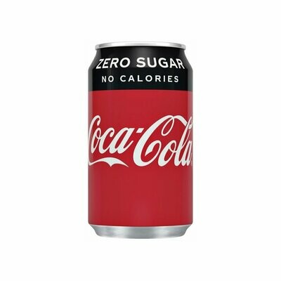Cola zero 0,33l.